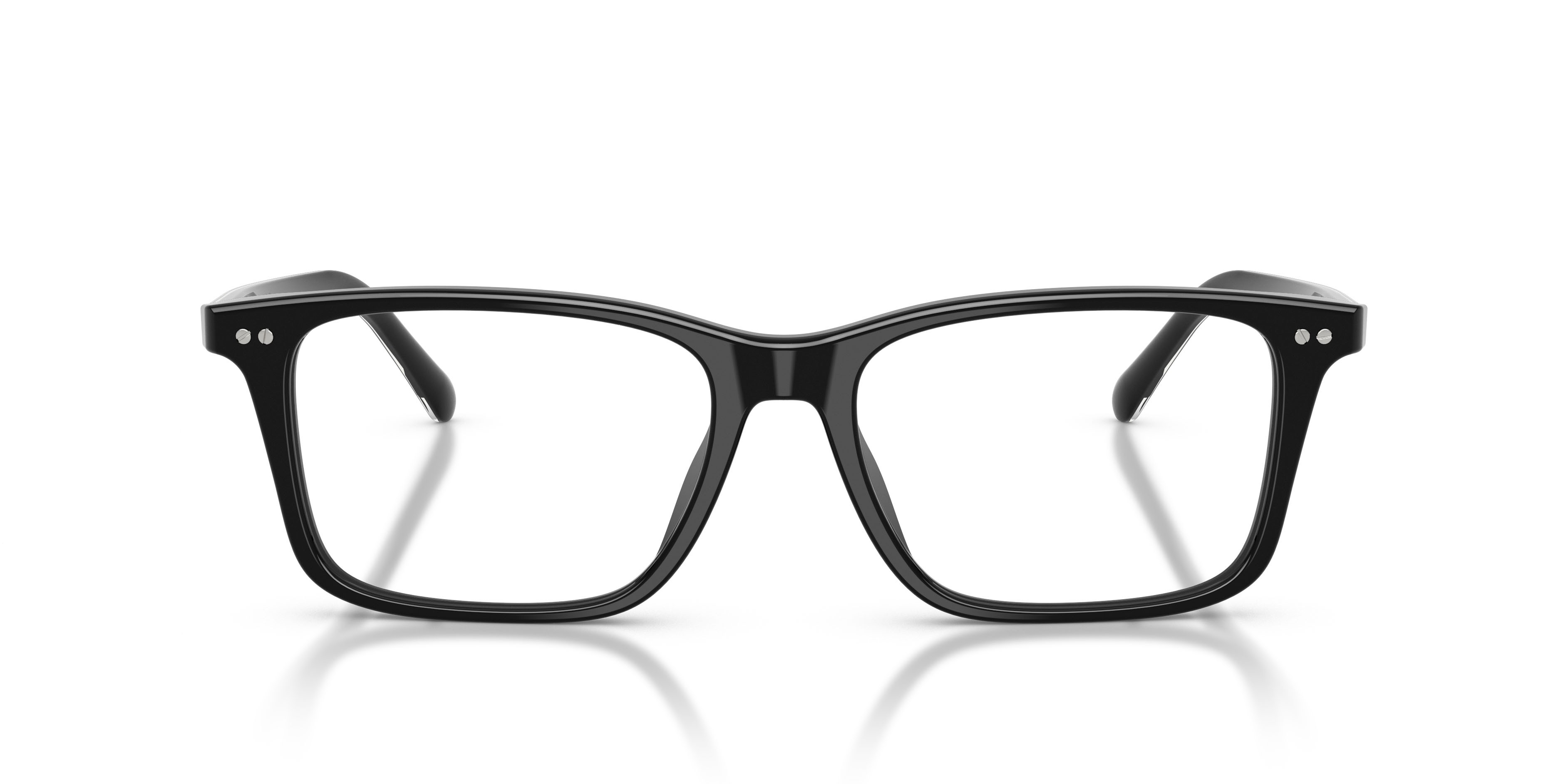 Eyeglasses Ralph Lauren RL 6264U (5001) color nero lucido shape oval lenses lente demo