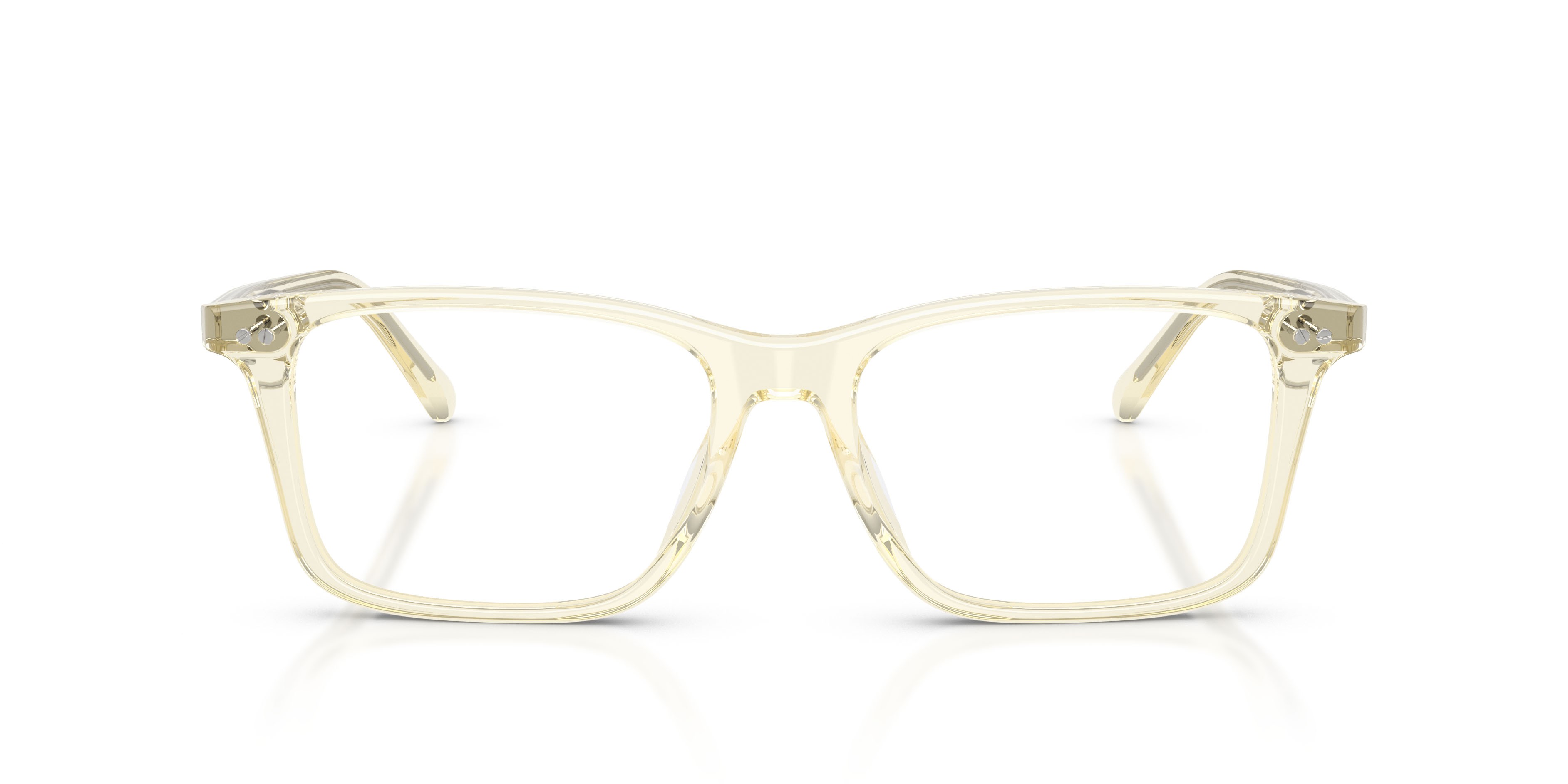 Eyeglasses Ralph Lauren RL 6264U (5034) color giallo trasparente shape oval lenses lente demo