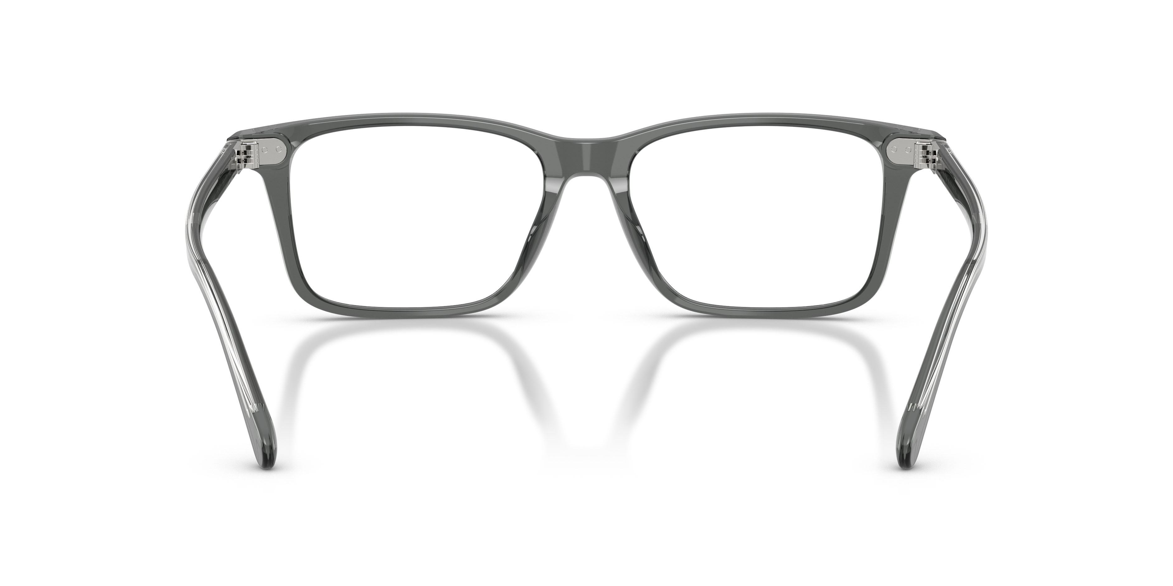 Eyeglasses Ralph Lauren RL 6264U (6347) color grigio trasparente shape oval lenses lente demo