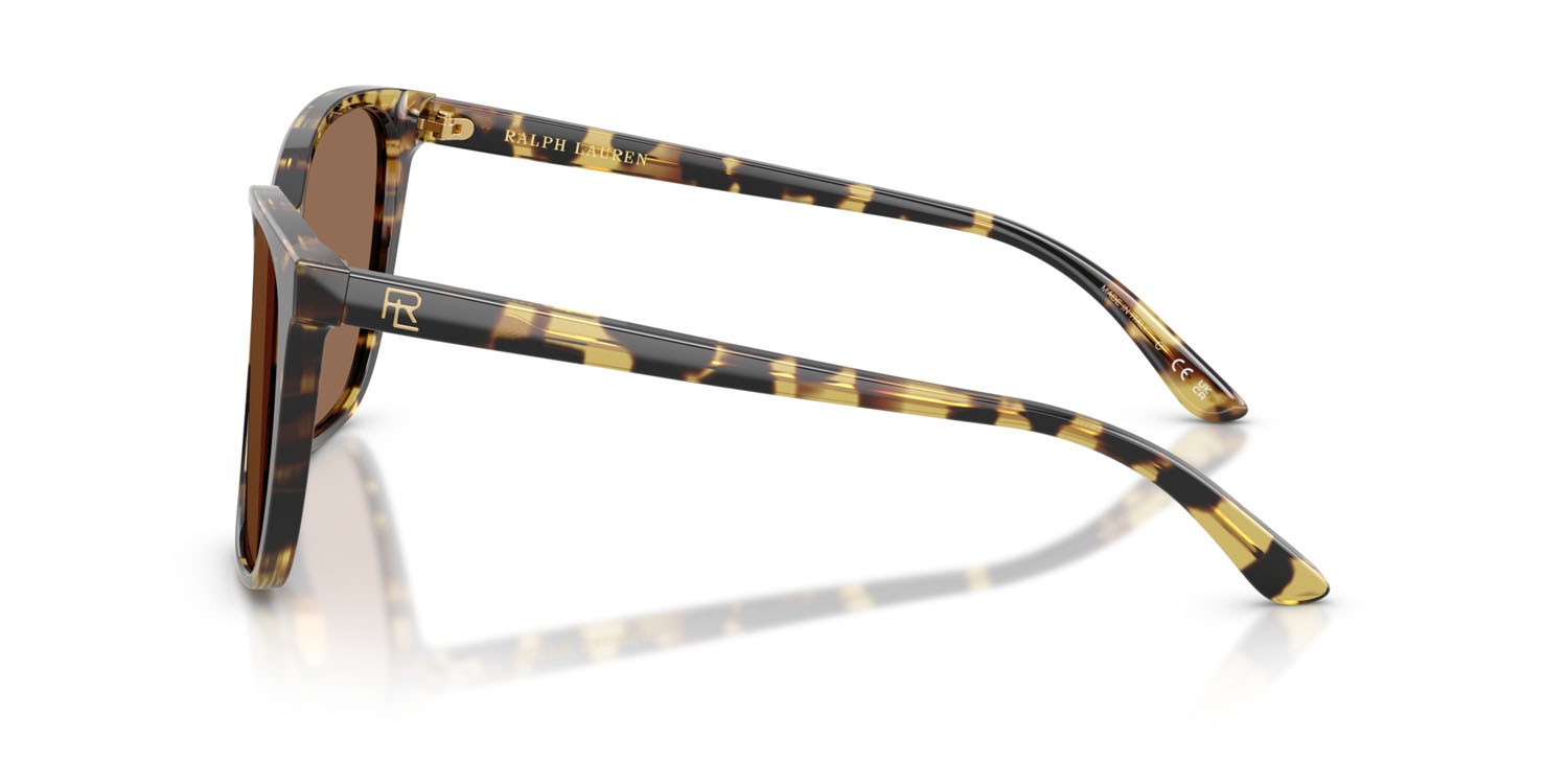 Sunglasses Ralph Lauren RL 8201 (500473) color havana effetto maculato shape square lenses marrone