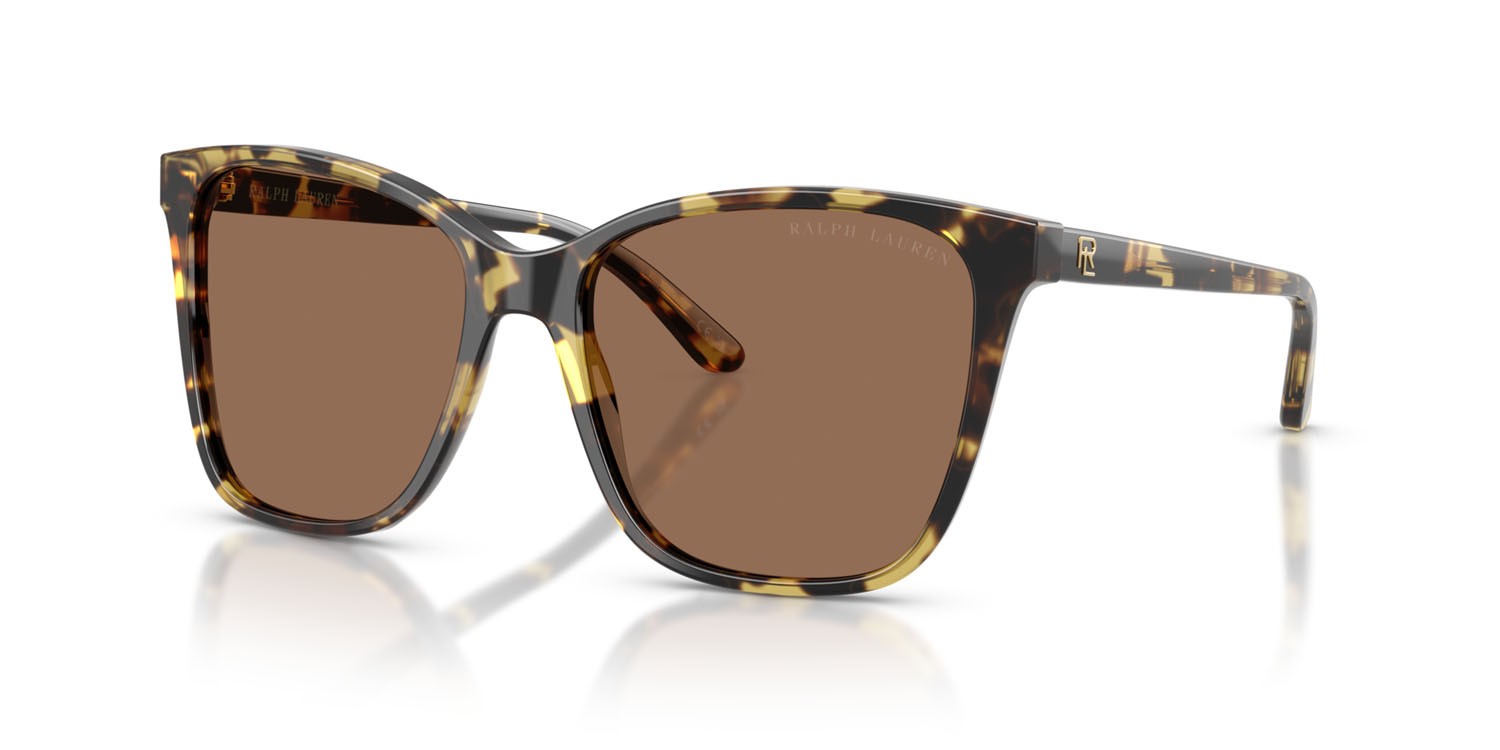 Sunglasses Ralph Lauren RL 8201 (500473) color havana effetto maculato shape square lenses marrone