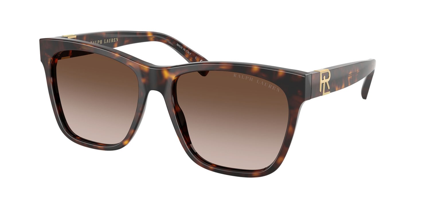 Sunglasses Ralph Lauren The Ricky II RL 8212 (500313) color havana shape square lenses marrone sfumato