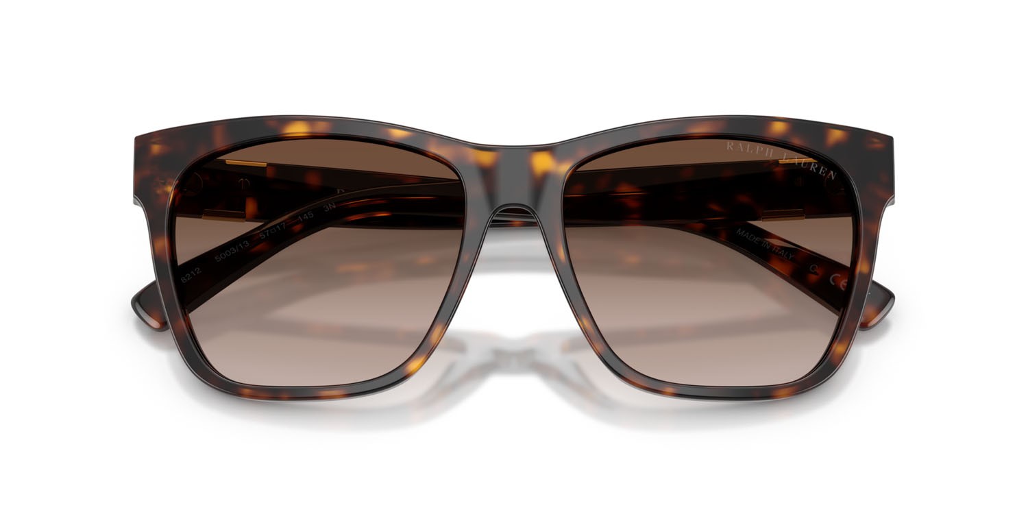Sunglasses Ralph Lauren The Ricky II RL 8212 (500313) color havana shape square lenses marrone sfumato