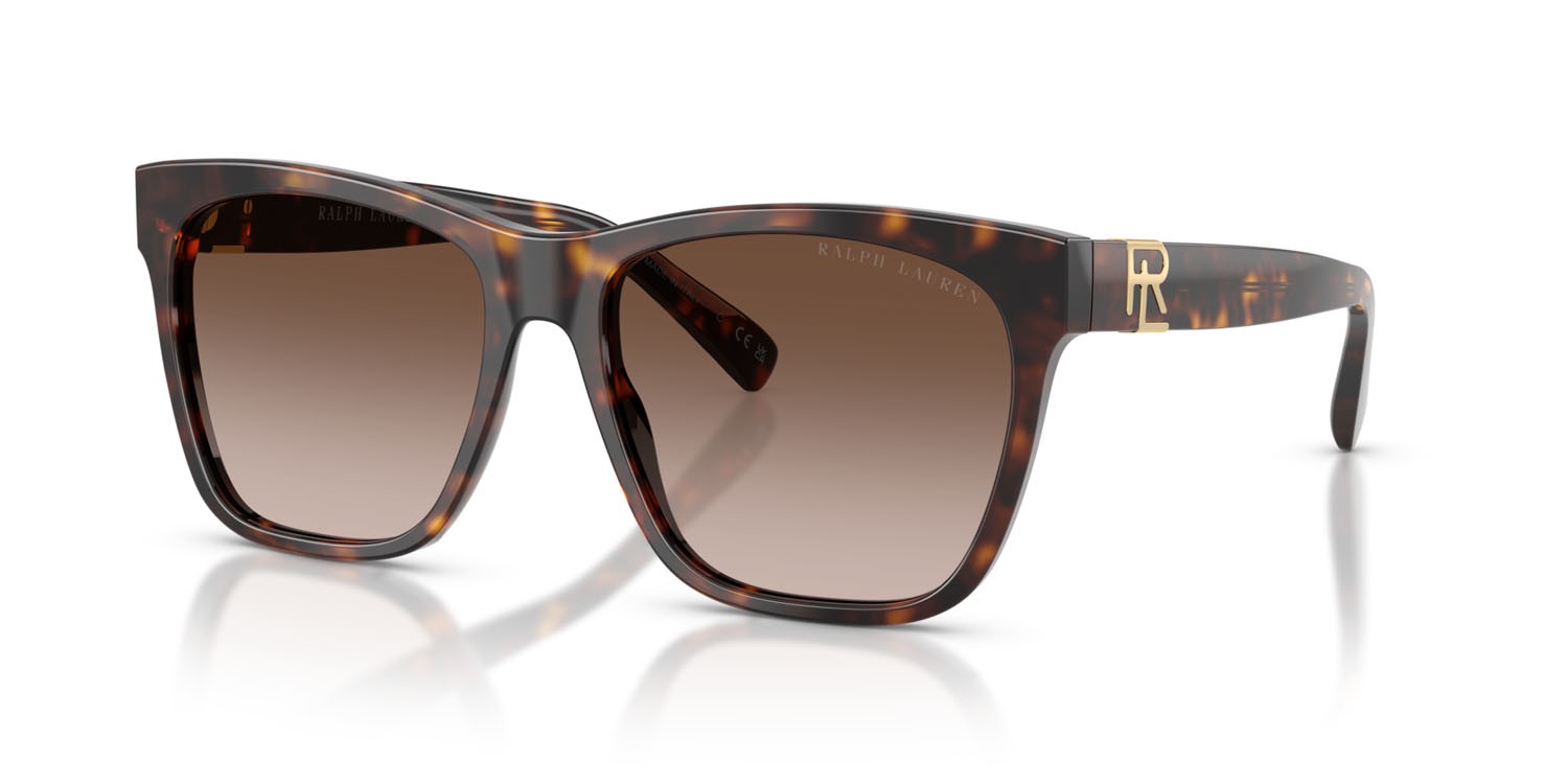 Sunglasses Ralph Lauren The Ricky II RL 8212 (500313) color havana shape square lenses marrone sfumato