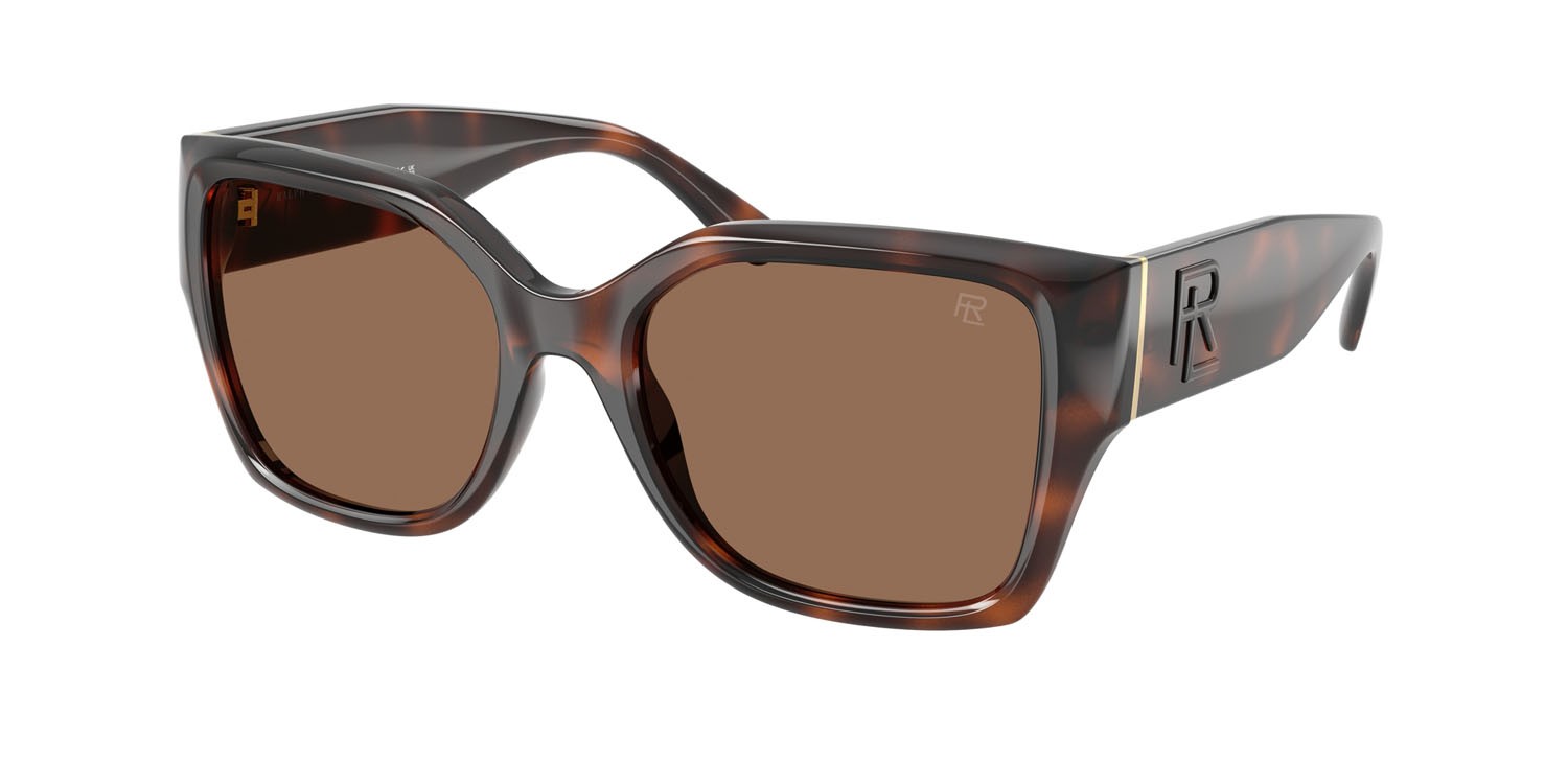 Sunglasses Ralph Lauren RL 8230U (624173) color havana chiaro shape square lenses marrone