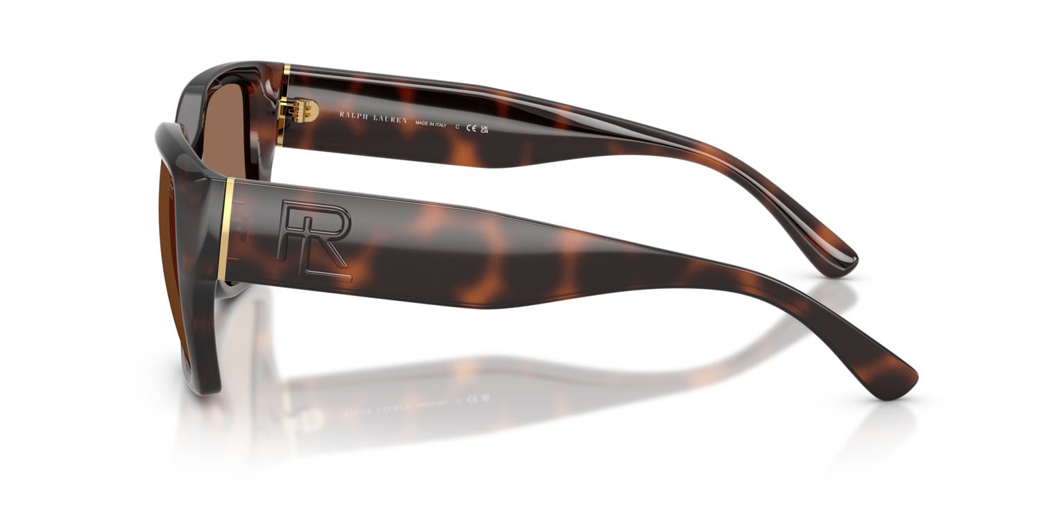 Sunglasses Ralph Lauren RL 8230U (624173) color havana chiaro shape square lenses marrone