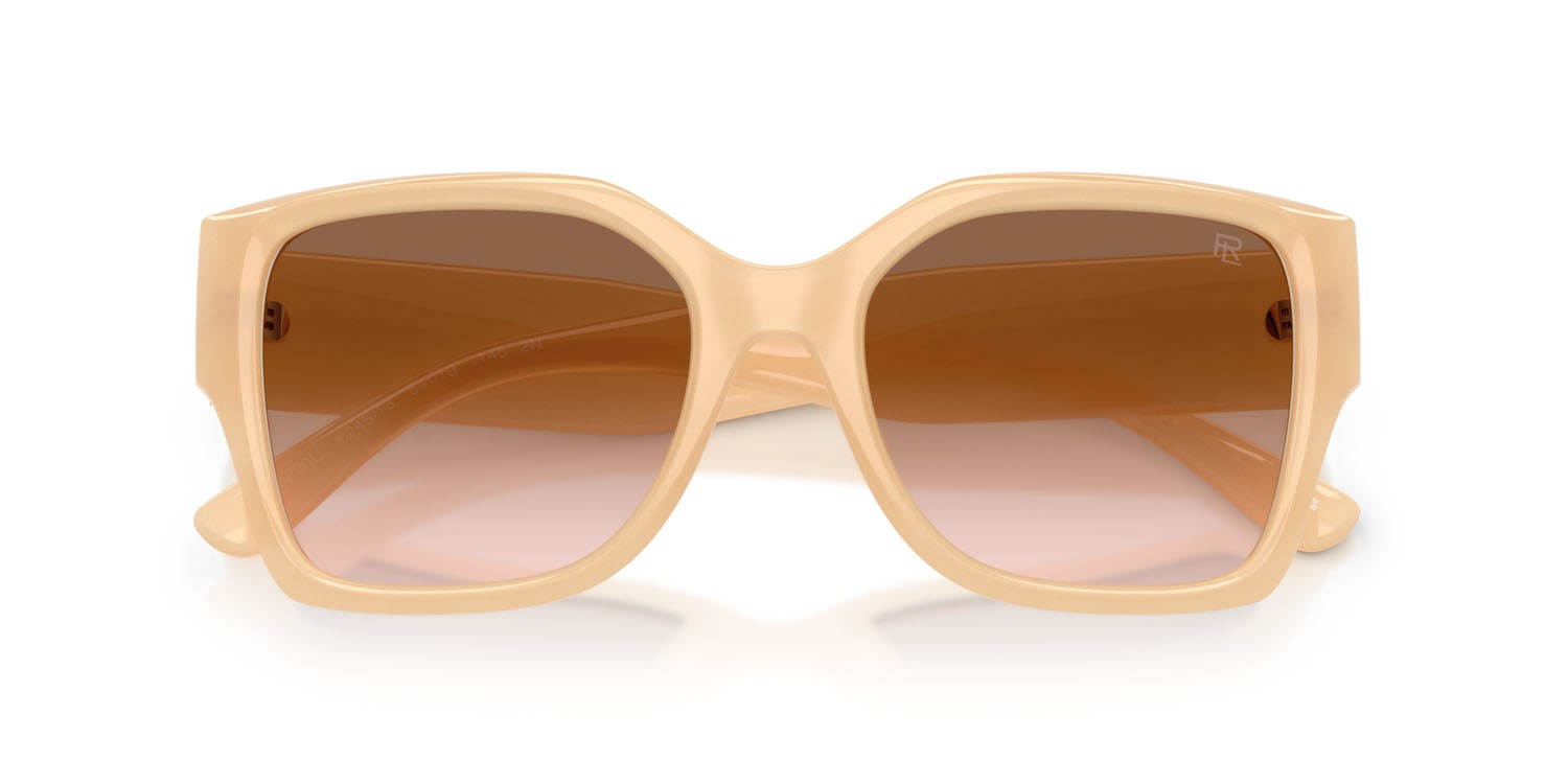 Sunglasses Ralph Lauren RL 8230U (624513) color marrone opale marzapane shape square lenses marrone sfumato