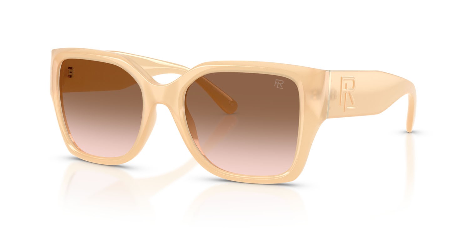 Sunglasses Ralph Lauren RL 8230U (624513) color marrone opale marzapane shape square lenses marrone sfumato