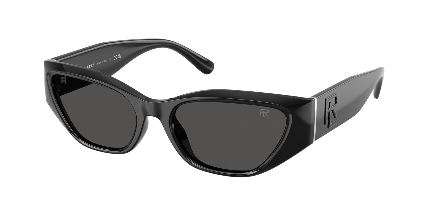 Sunglasses Ralph Lauren RL 8231U (500187) color nero shape square lenses grigio