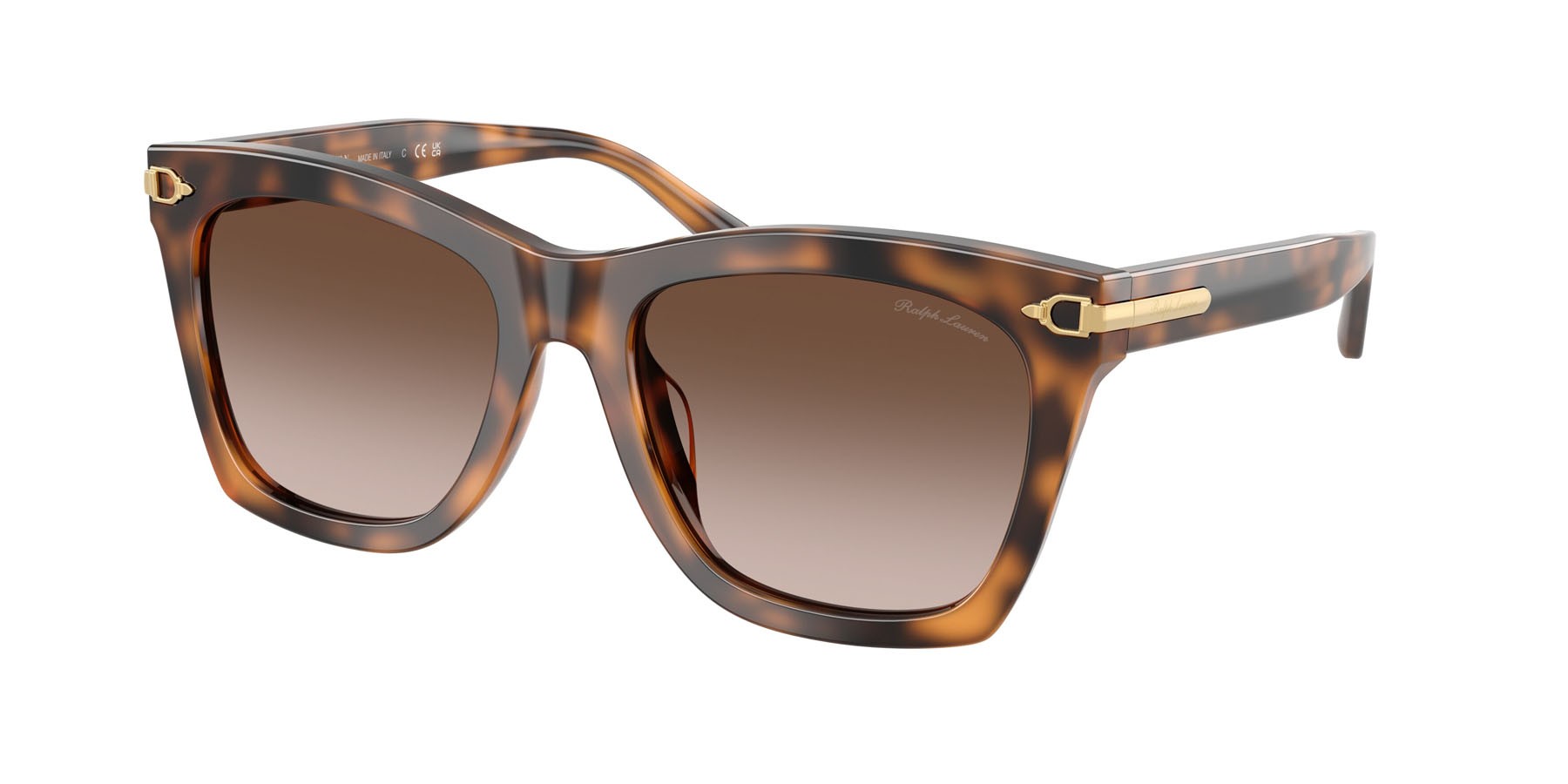 Sunglasses Ralph Lauren RL 8235U (608913) color havana shape square lenses marrone sfumato