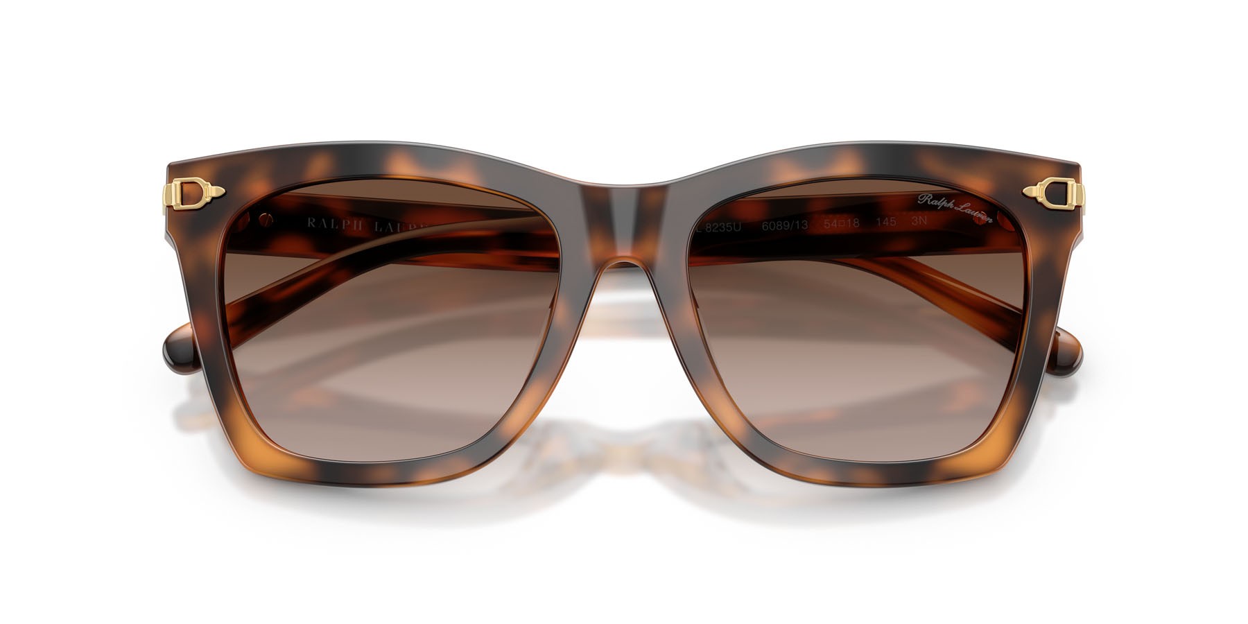 Sunglasses Ralph Lauren RL 8235U (608913) color havana shape square lenses marrone sfumato