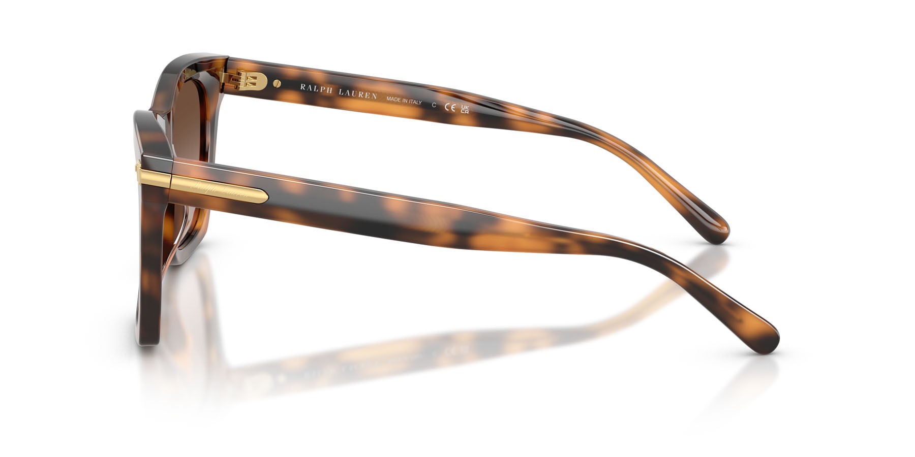 Sunglasses Ralph Lauren RL 8235U (608913) color havana shape square lenses marrone sfumato