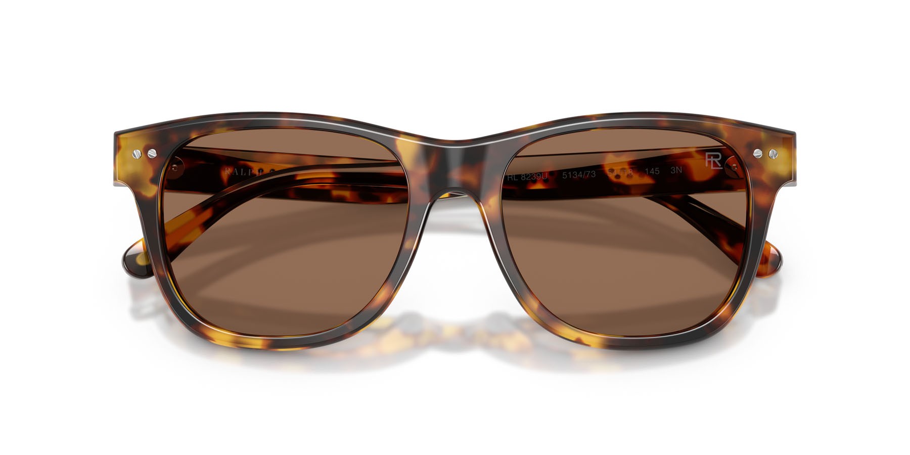 Sunglasses Ralph Lauren RL 8239U (513473) color havana anticato shape square lenses marrone
