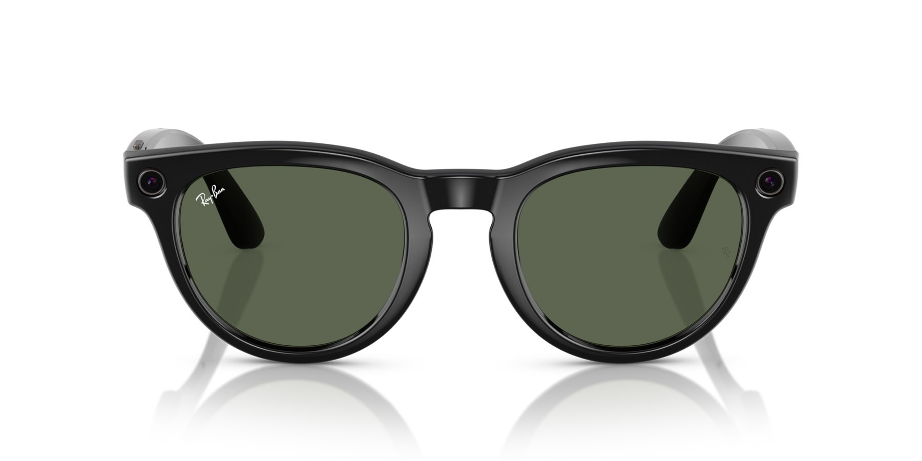 Sonnenbrillen Ray-Ban Meta Smart Glasses Headliner RW 4009F (601/71) farbe nero form pantos gläser verde