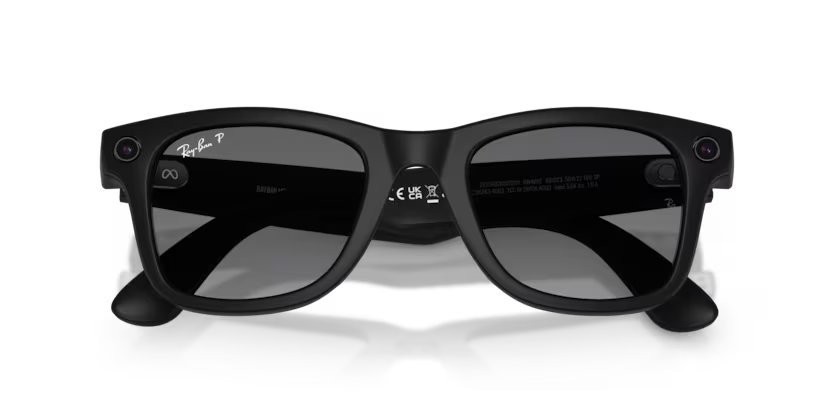 Sunglasses Ray-Ban Meta AI Glasses Wayfarer RW 4012 (601ST3) color nero shape square lenses grafite