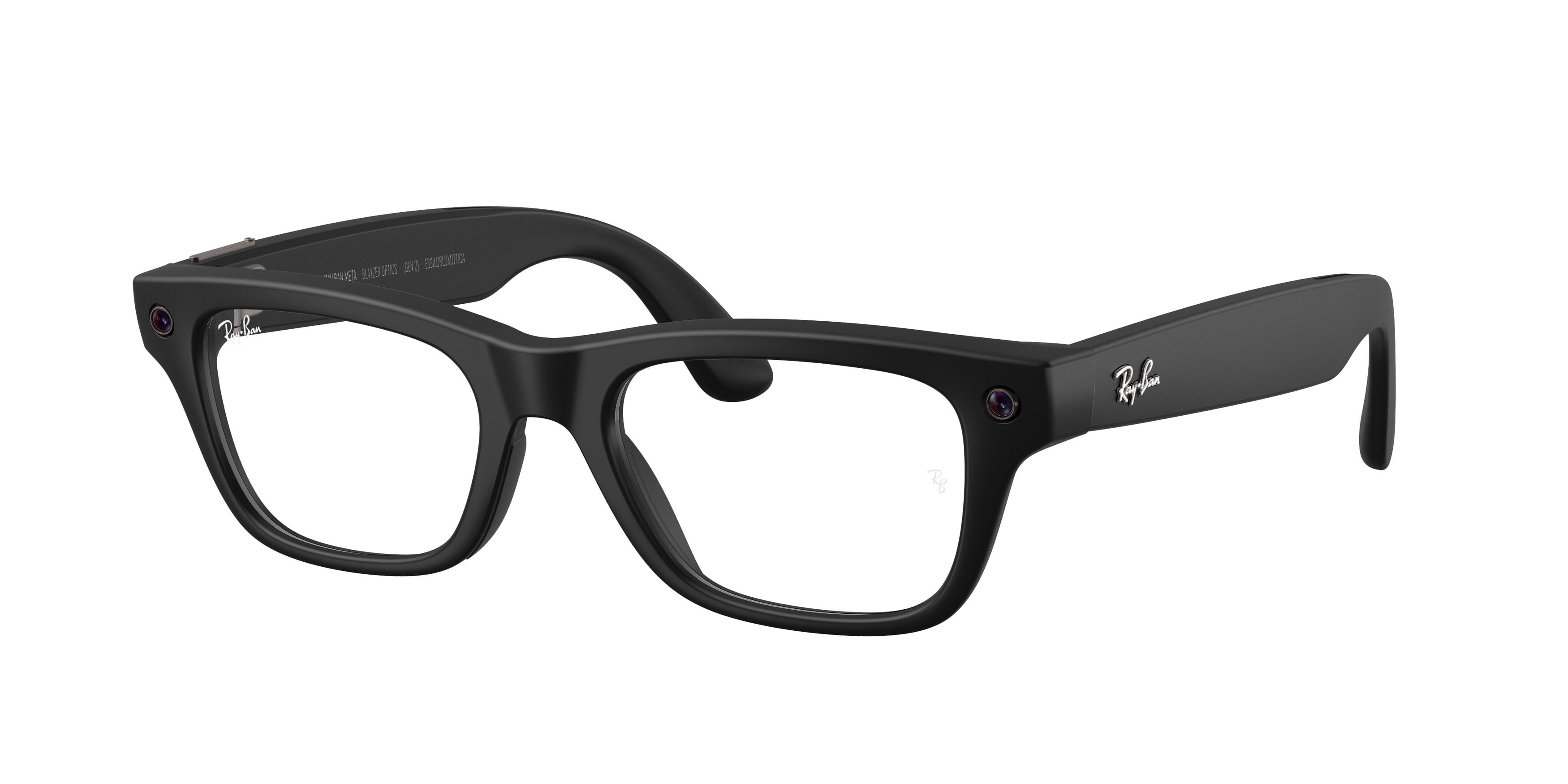 Eyeglasses Ray-Ban Meta AI Glasses Blayzer Optics RW 7001 (2077) color nero shape rectangle lenses lente demo