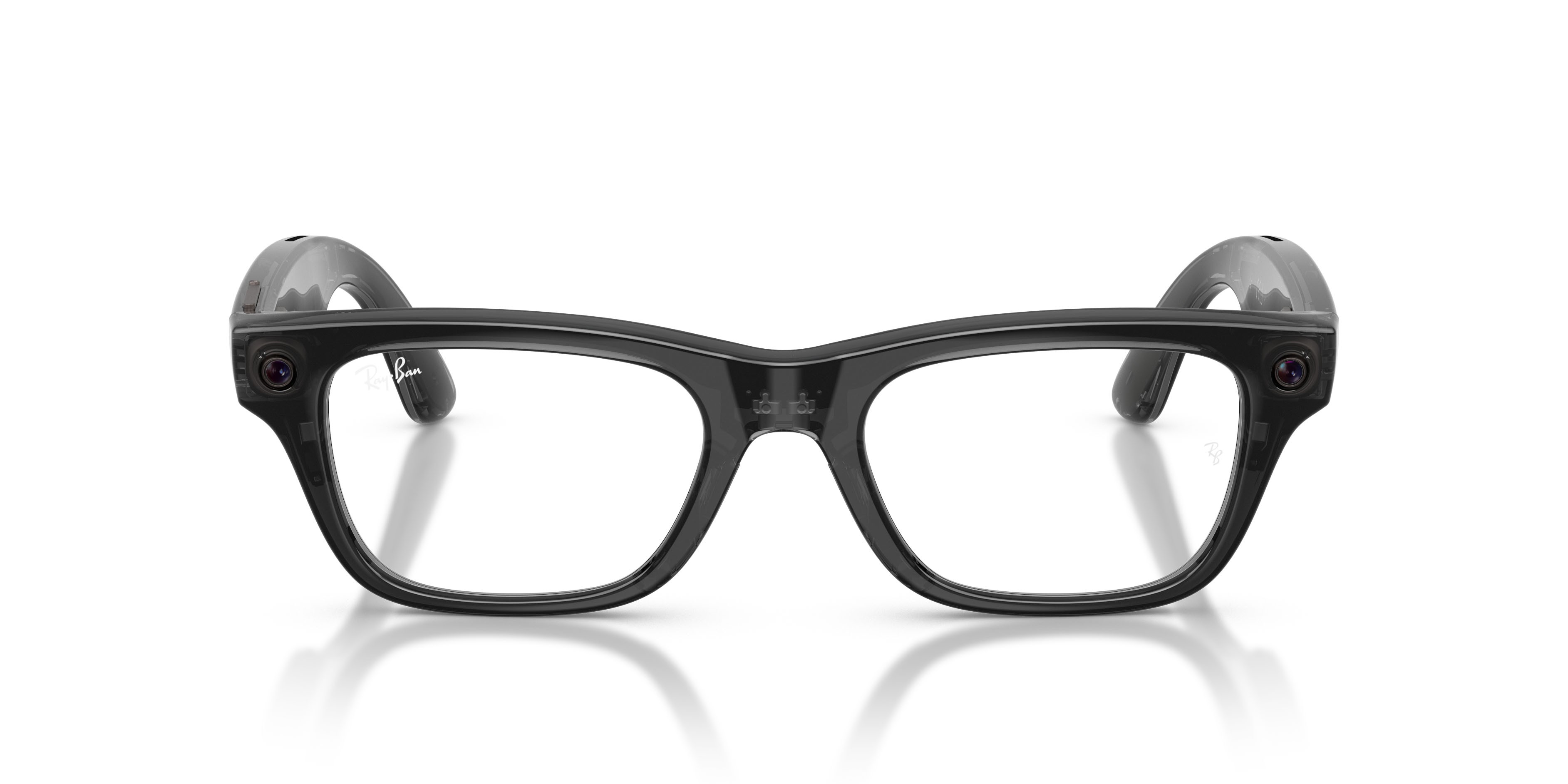 Eyeglasses Ray-Ban Meta AI Glasses Blayzer Optics RW 7001 (8526) color nero trasparente shape rectangle lenses lente demo