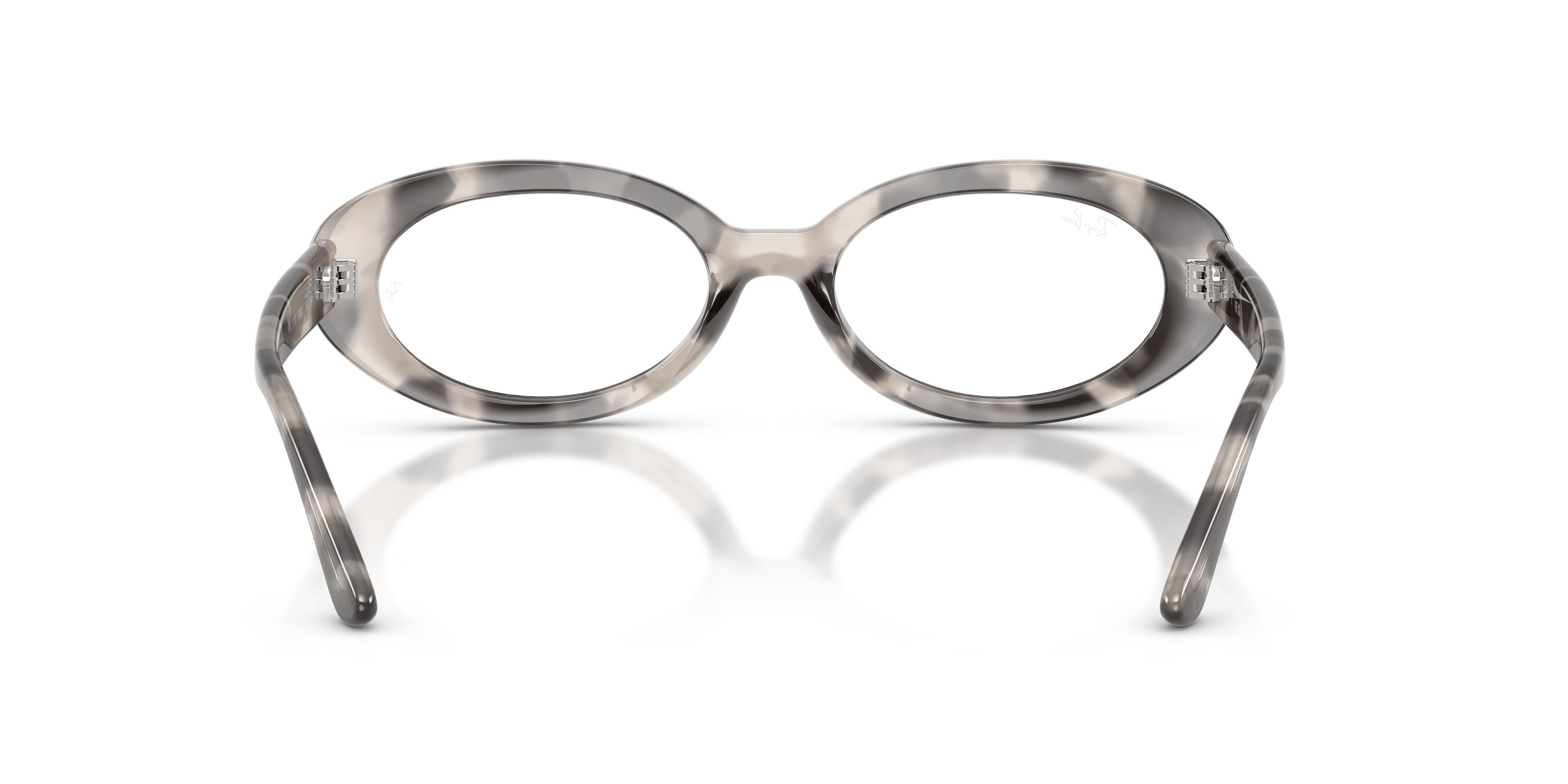 Occhiali da vista Ray-Ban RX 2223V (8480) - RB 2223V 8480 colore opel grey havana forma ovale lenti trasparente