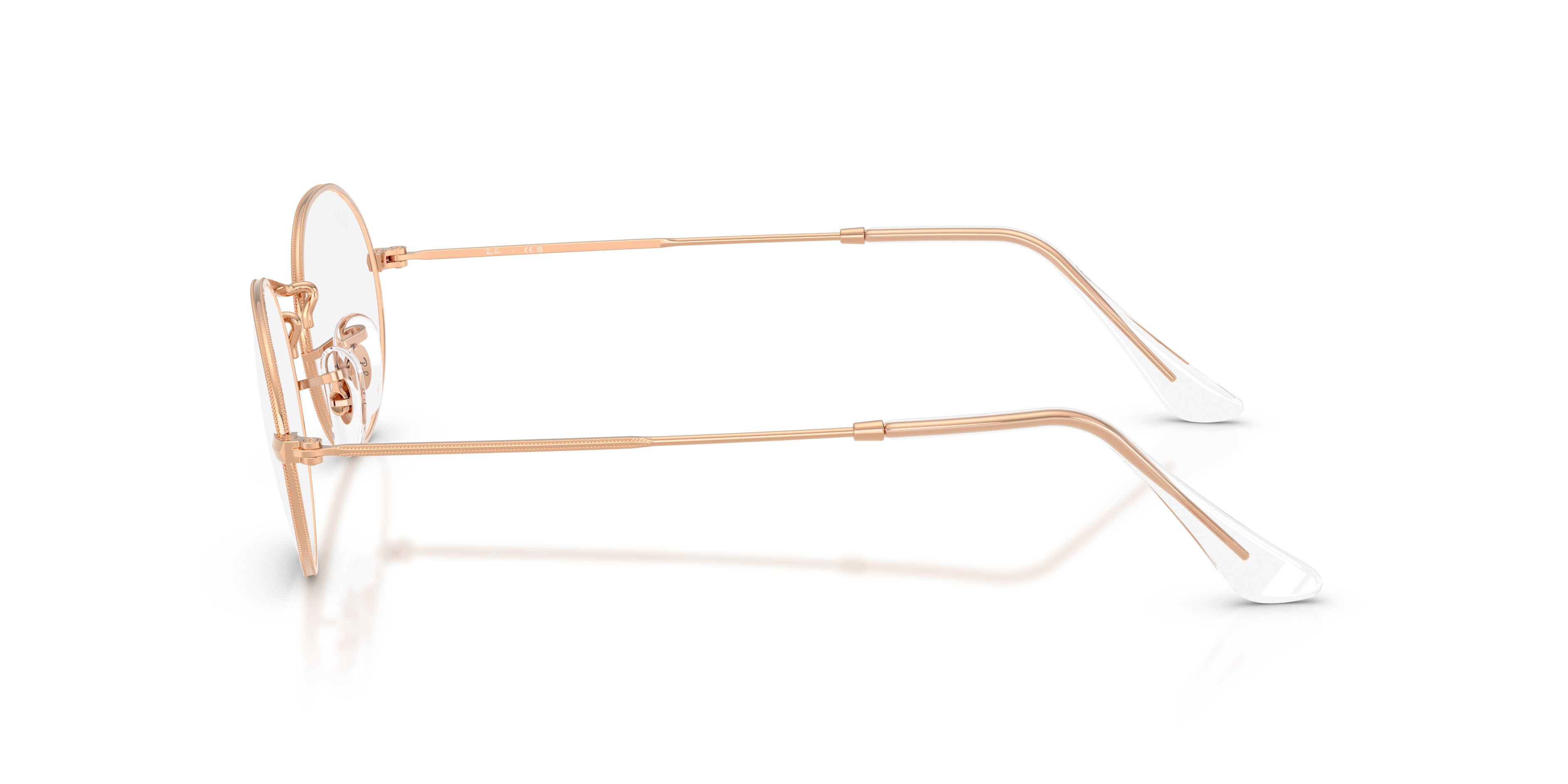 Occhiali da vista Ray-Ban Oval RX 3547V (3094) - RB 3547V 3094 colore oro rose forma ovale lenti trasparente