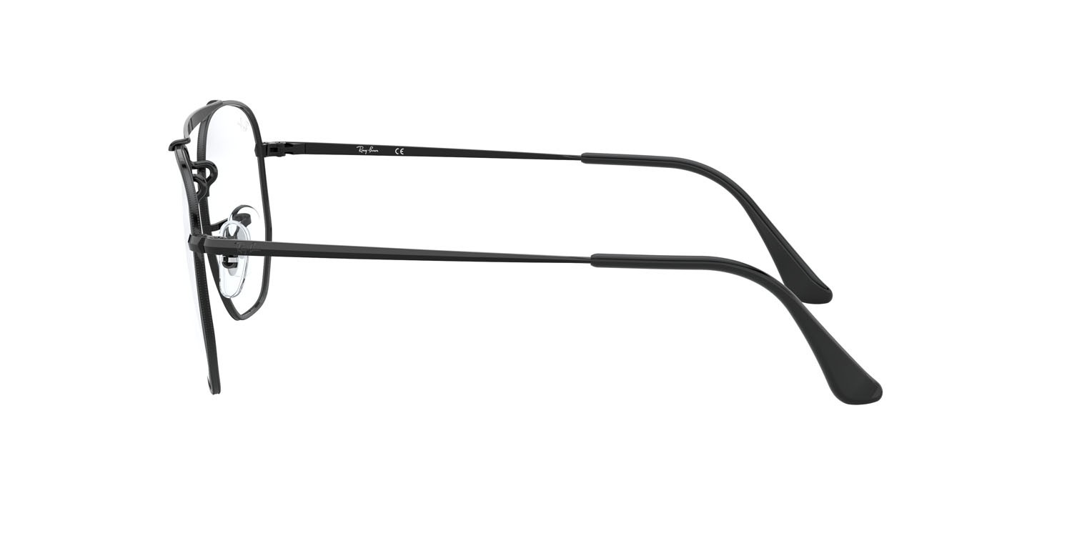 Brillen Ray-Ban The Marshal RX 3648V (2509) - RB 3648V 2509 farbe nero form unregelmäßig gläser trasparente