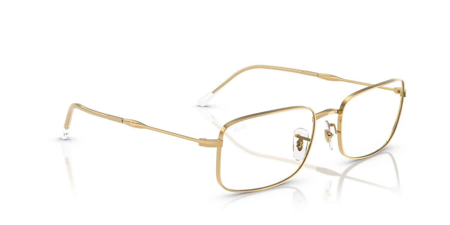 Occhiali da vista Ray-Ban RX 3746V (2500) - RB 3746V 2500 colore arista gold forma irregolare lenti trasparente