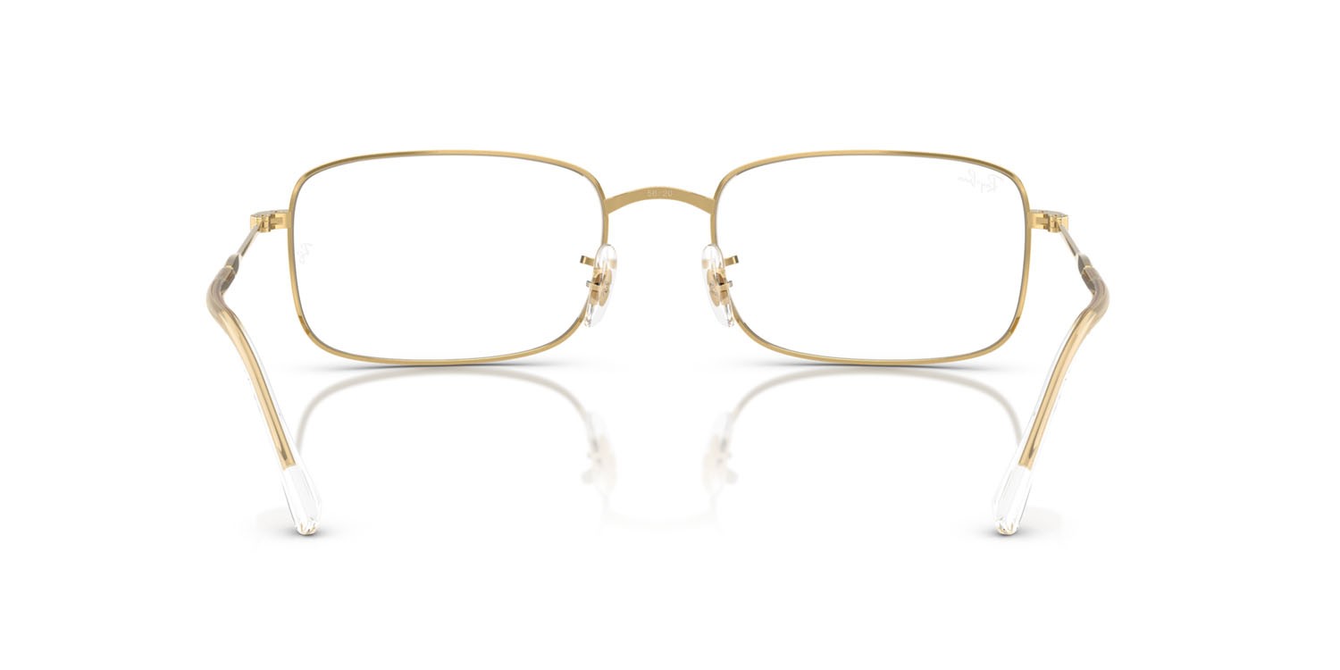 Occhiali da vista Ray-Ban RX 3746V (2500) - RB 3746V 2500 colore arista gold forma irregolare lenti trasparente