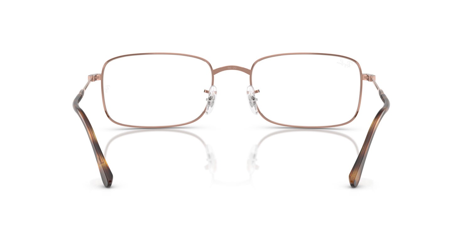 Occhiali da vista Ray-Ban RX 3746V (2943) - RB 3746V 2943 colore rame forma irregolare lenti trasparente