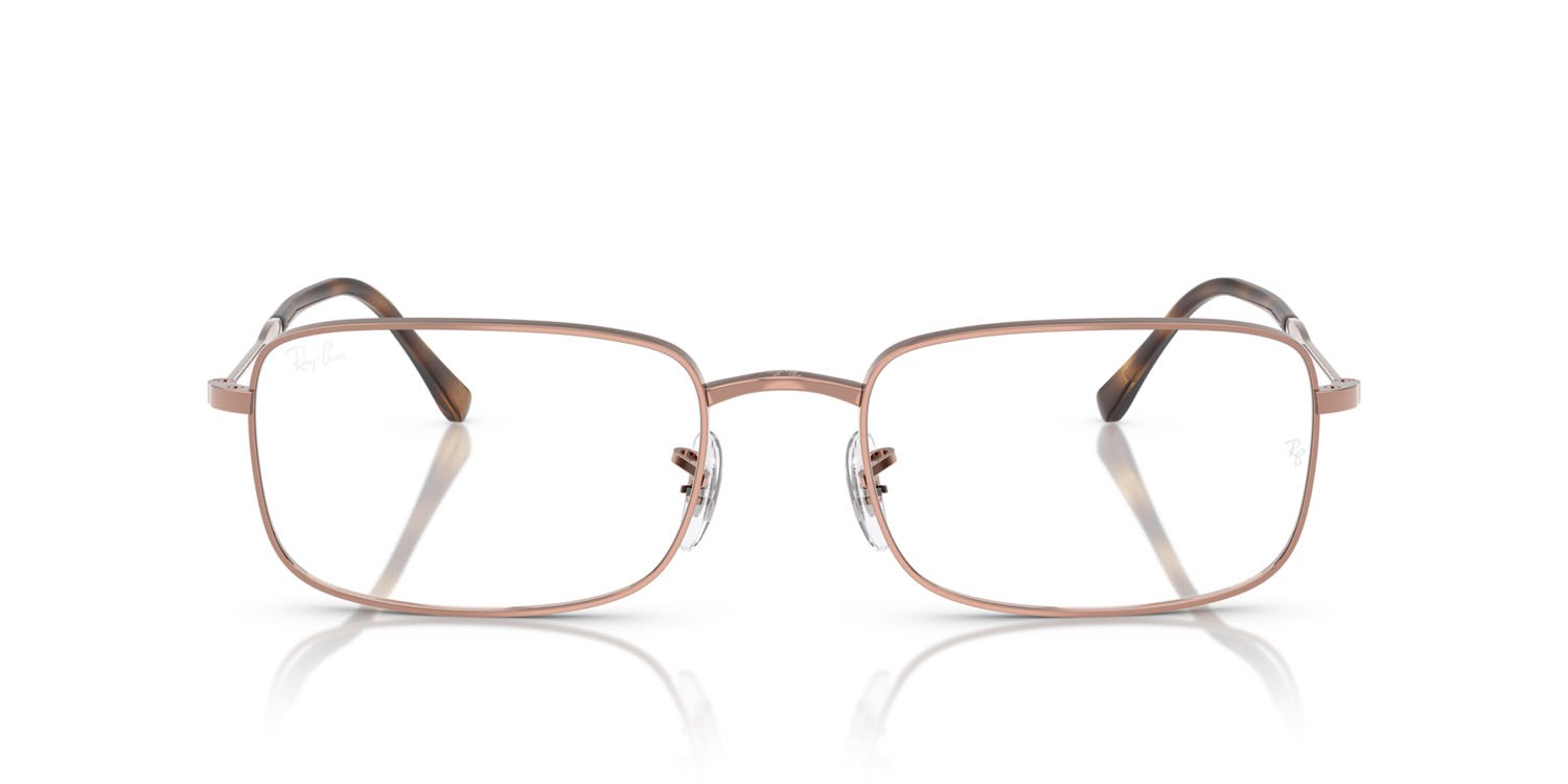 Occhiali da vista Ray-Ban RX 3746V (2943) - RB 3746V 2943 colore rame forma irregolare lenti trasparente