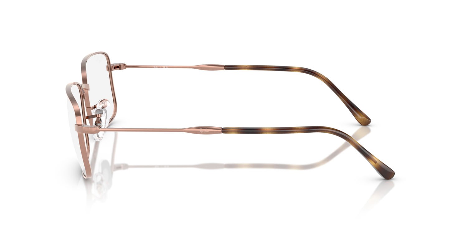 Occhiali da vista Ray-Ban RX 3746V (2943) - RB 3746V 2943 colore rame forma irregolare lenti trasparente