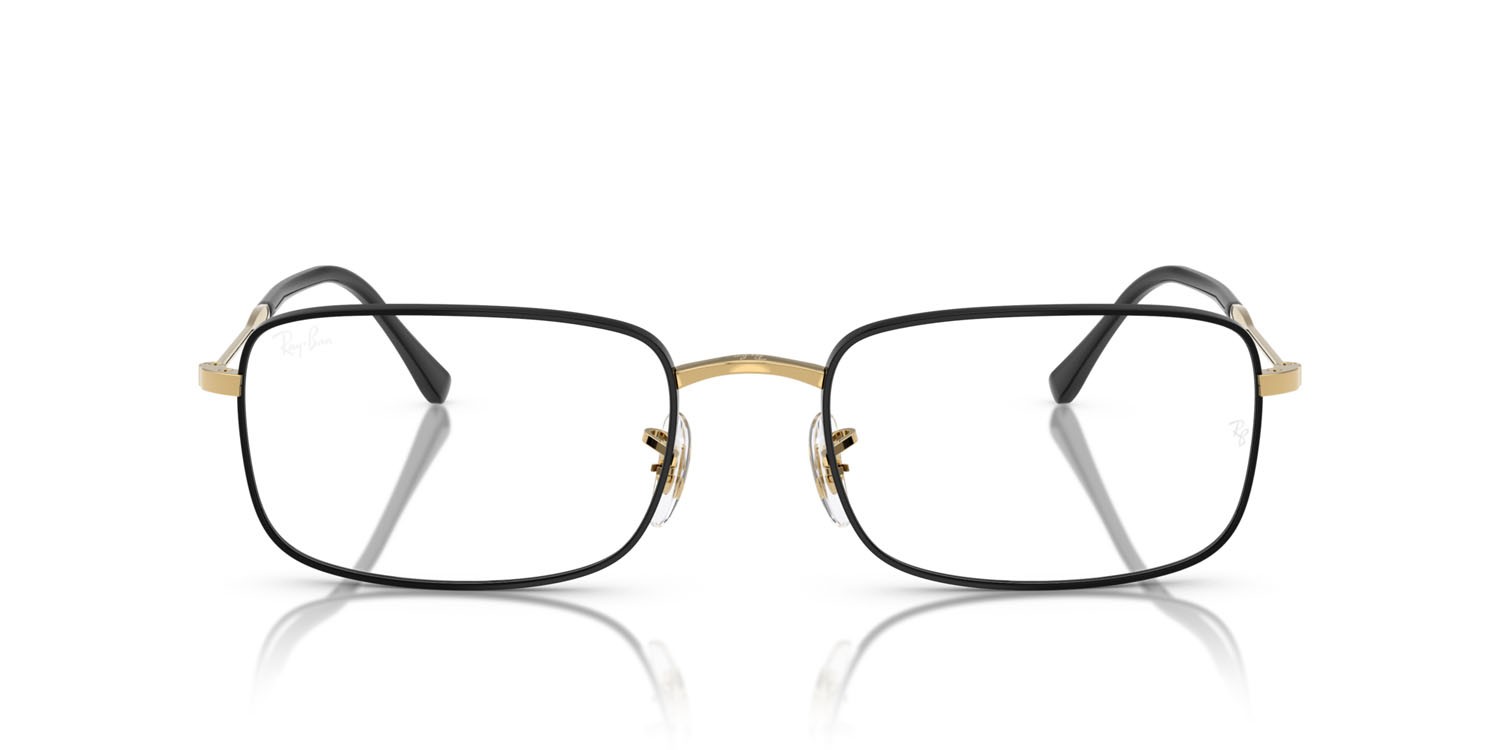 Occhiali da vista Ray-Ban RX 3746V (3175) - RB 3746V 3175 colore nero su arista forma irregolare lenti trasparente