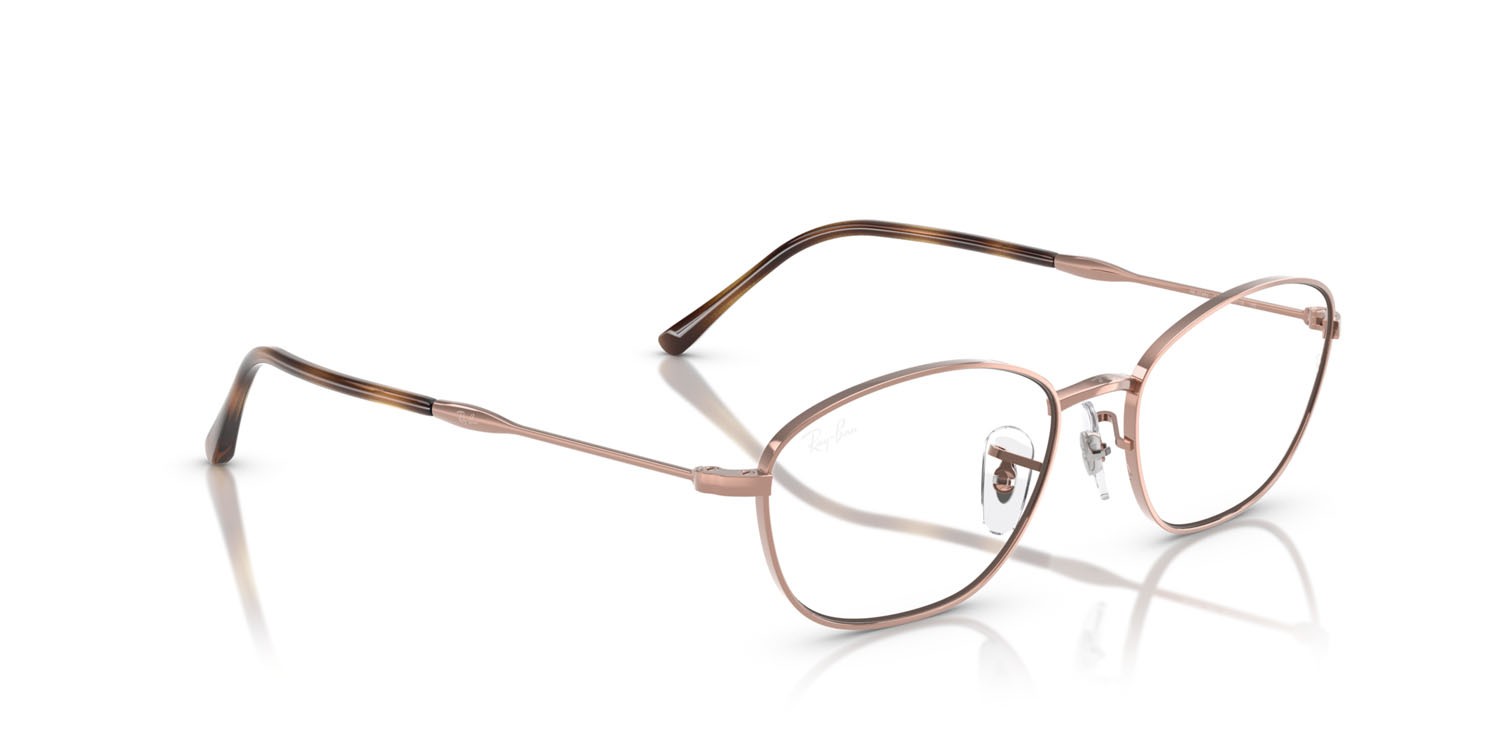 Occhiali da vista Ray-Ban RX 3749V (2943) - RB 3749V 2943 colore rame forma irregolare lenti trasparente