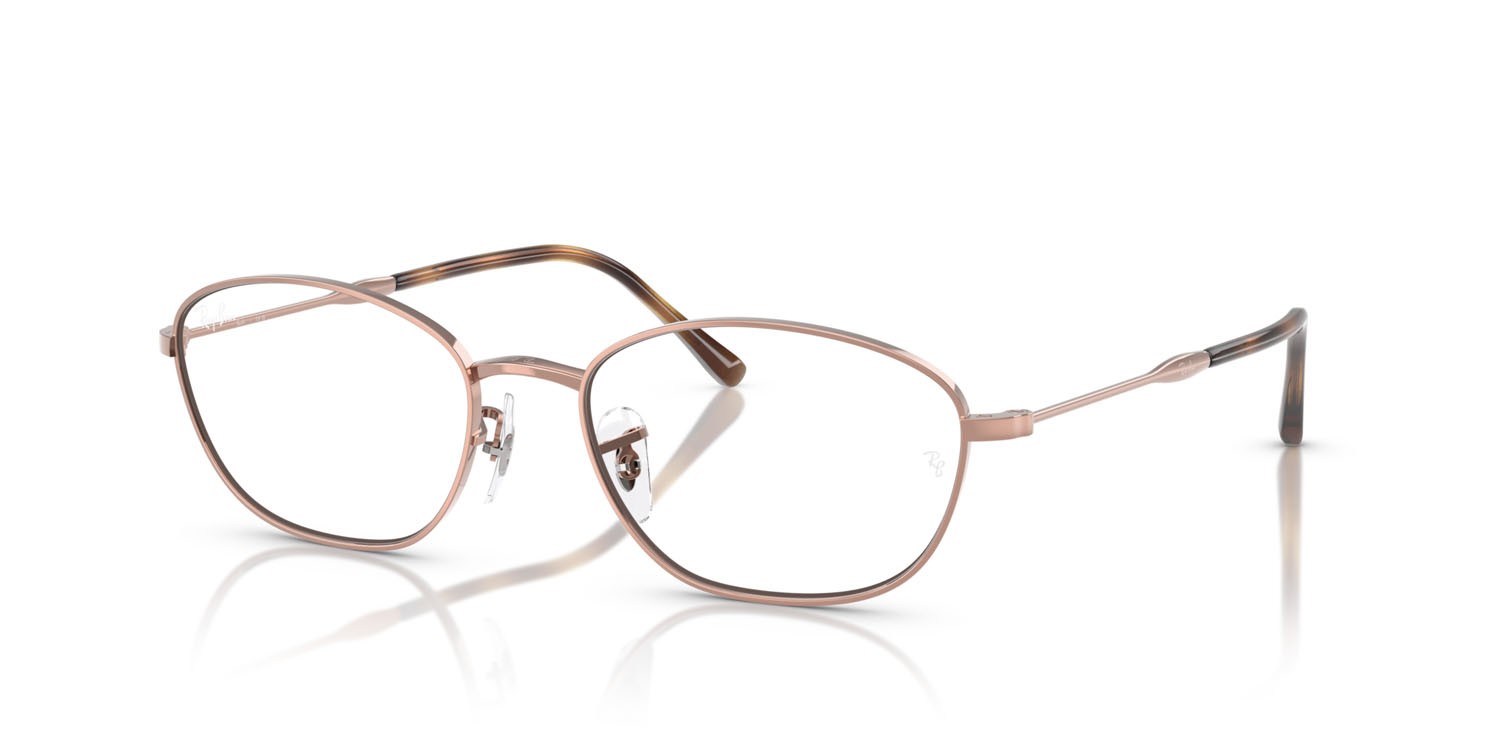 Occhiali da vista Ray-Ban RX 3749V (2943) - RB 3749V 2943 colore rame forma irregolare lenti trasparente