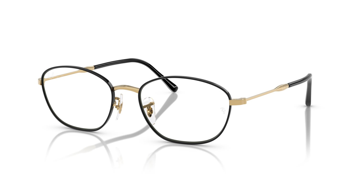 Occhiali da vista Ray-Ban RX 3749V (3175) - RB 3749V 3175 colore nero su arista forma irregolare lenti trasparente