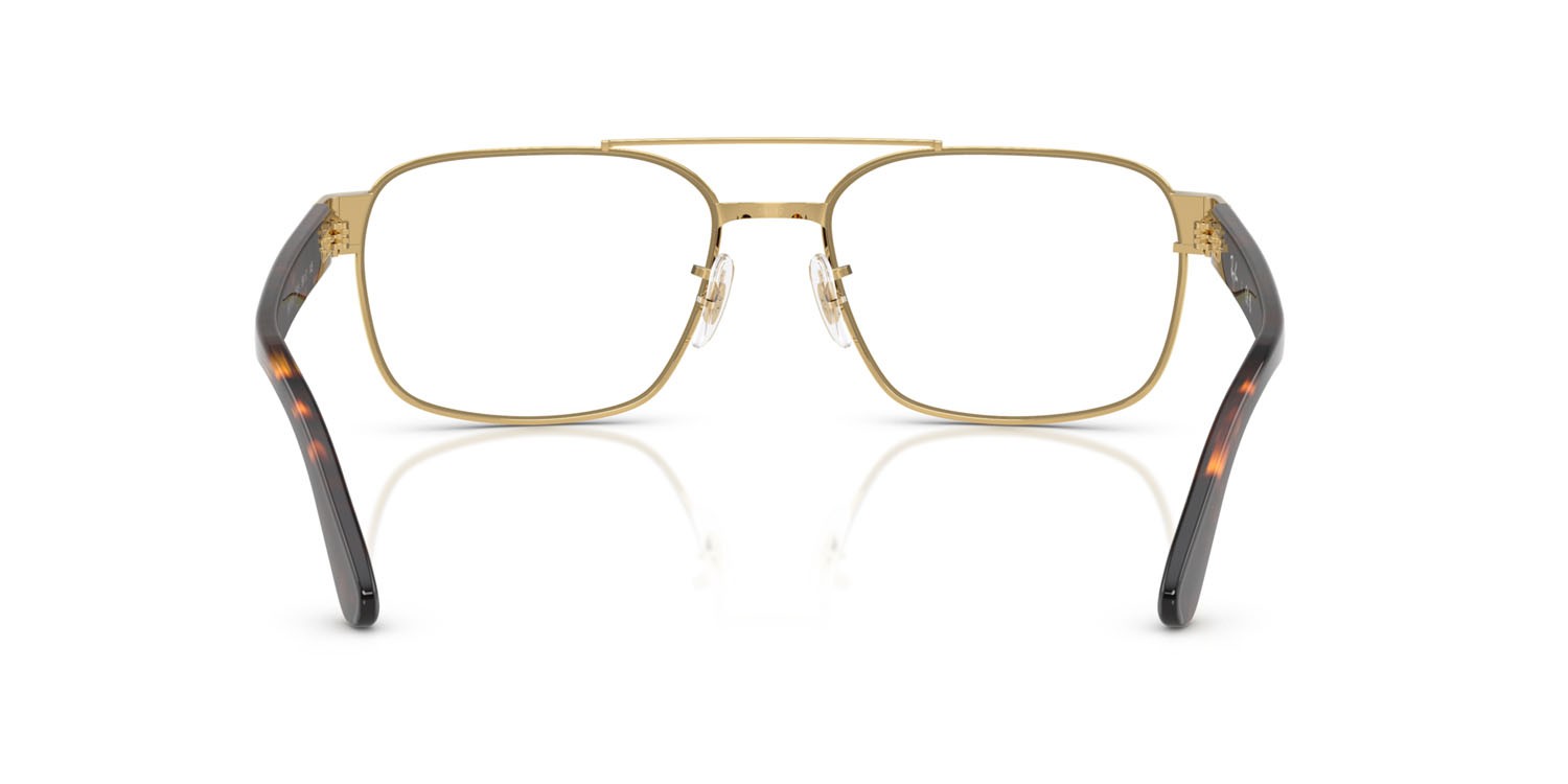 Occhiali da vista Ray-Ban RX 3751V (2500) - RB 3751V 2500 colore arista gold forma quadrato lenti trasparente
