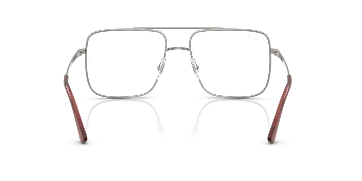 Eyeglasses Ray-Ban Ari RX 3758V (2502) - RB 3758V 2502 color gunmetal shape square lenses trasparente