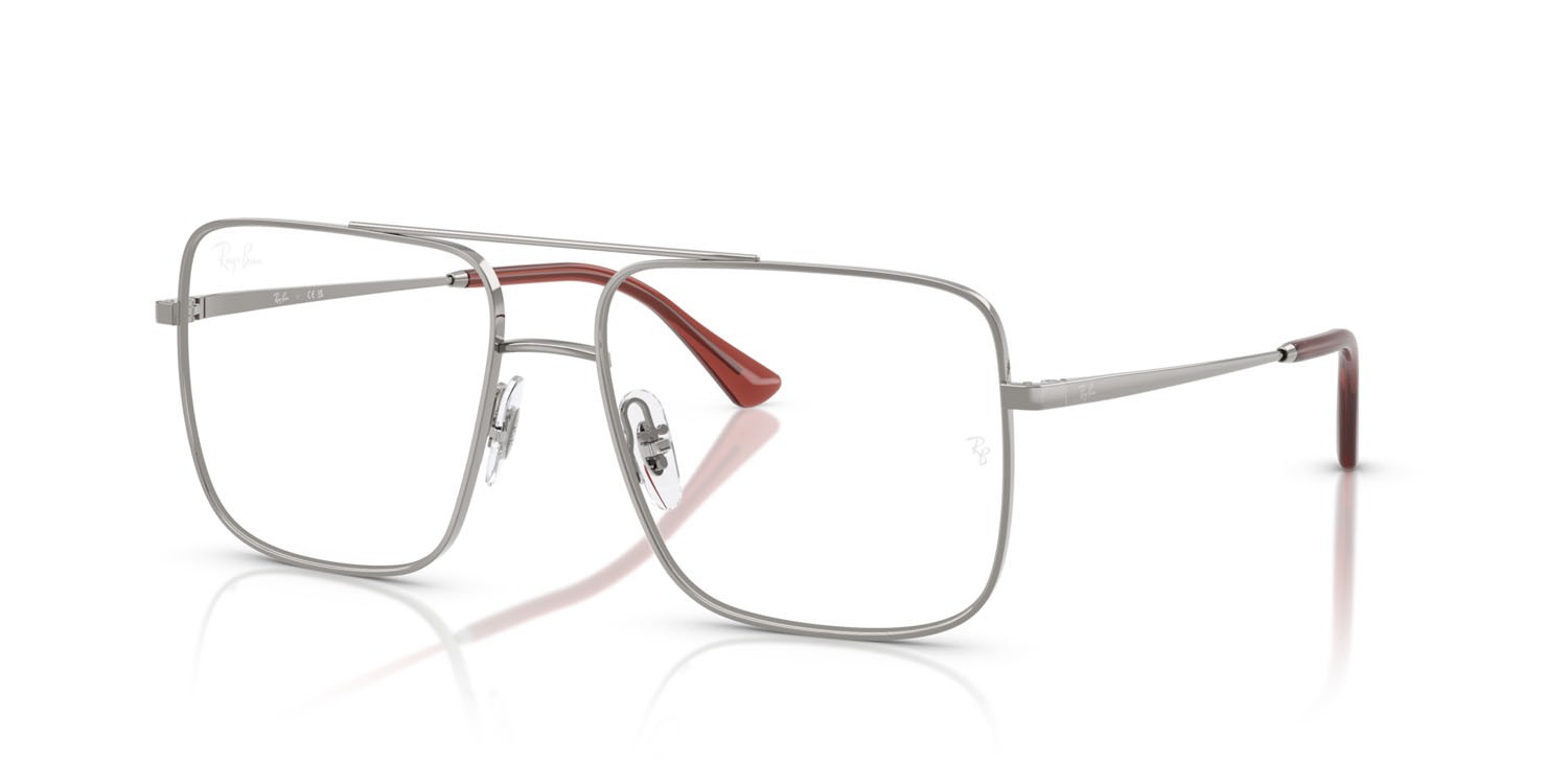 Eyeglasses Ray-Ban Ari RX 3758V (2502) - RB 3758V 2502 color gunmetal shape square lenses trasparente