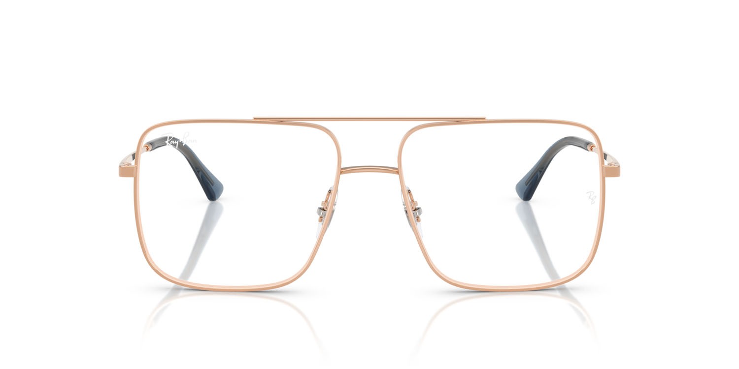 Occhiali da vista Ray-Ban Ari RX 3758V (3094) - RB 3758V 3094 colore oro rose forma quadrato lenti trasparente