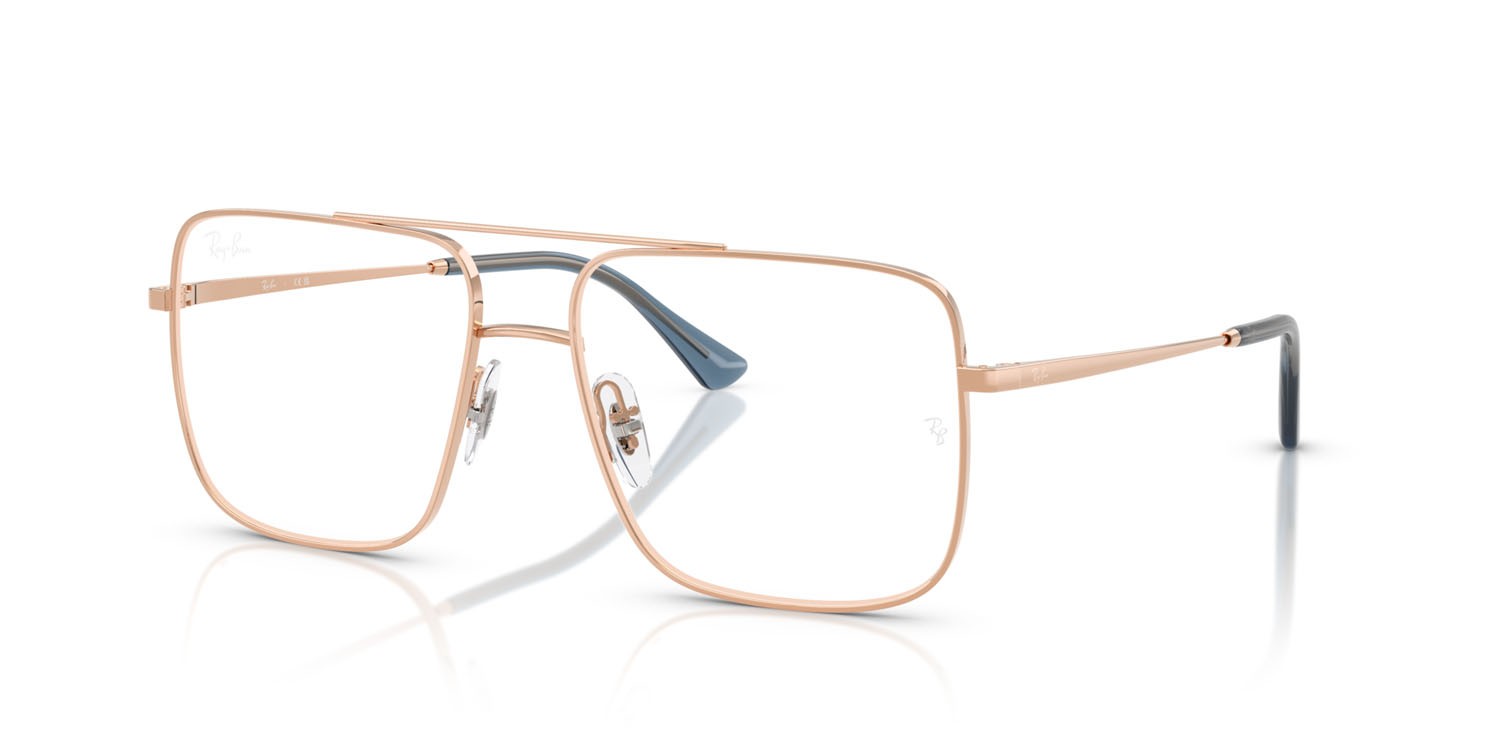 Occhiali da vista Ray-Ban Ari RX 3758V (3094) - RB 3758V 3094 colore oro rose forma quadrato lenti trasparente