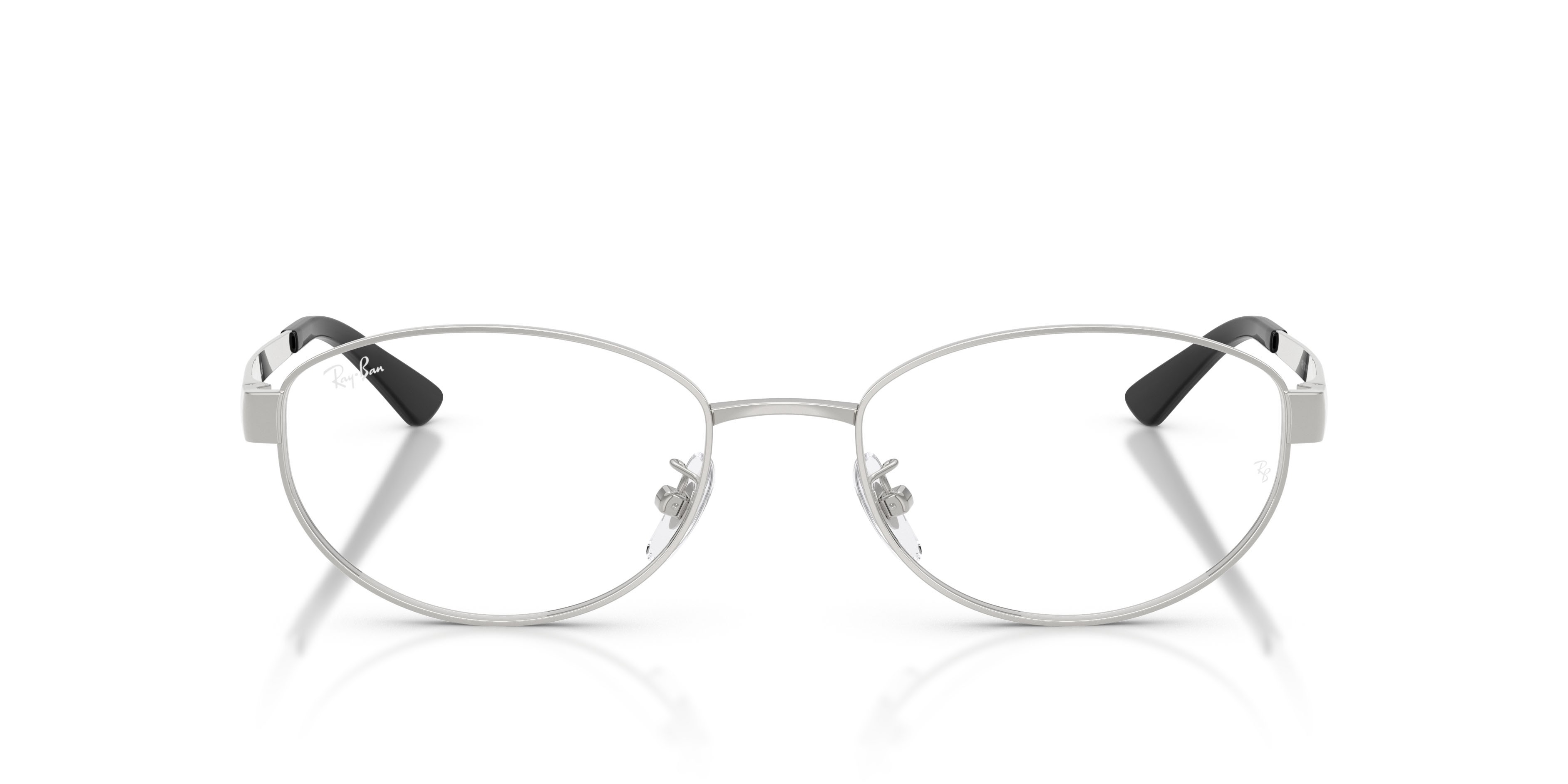 Occhiali da vista Ray-Ban RX 3774VD (2501) - RB 3774VD 2501 colore argento forma ovale lenti trasparente