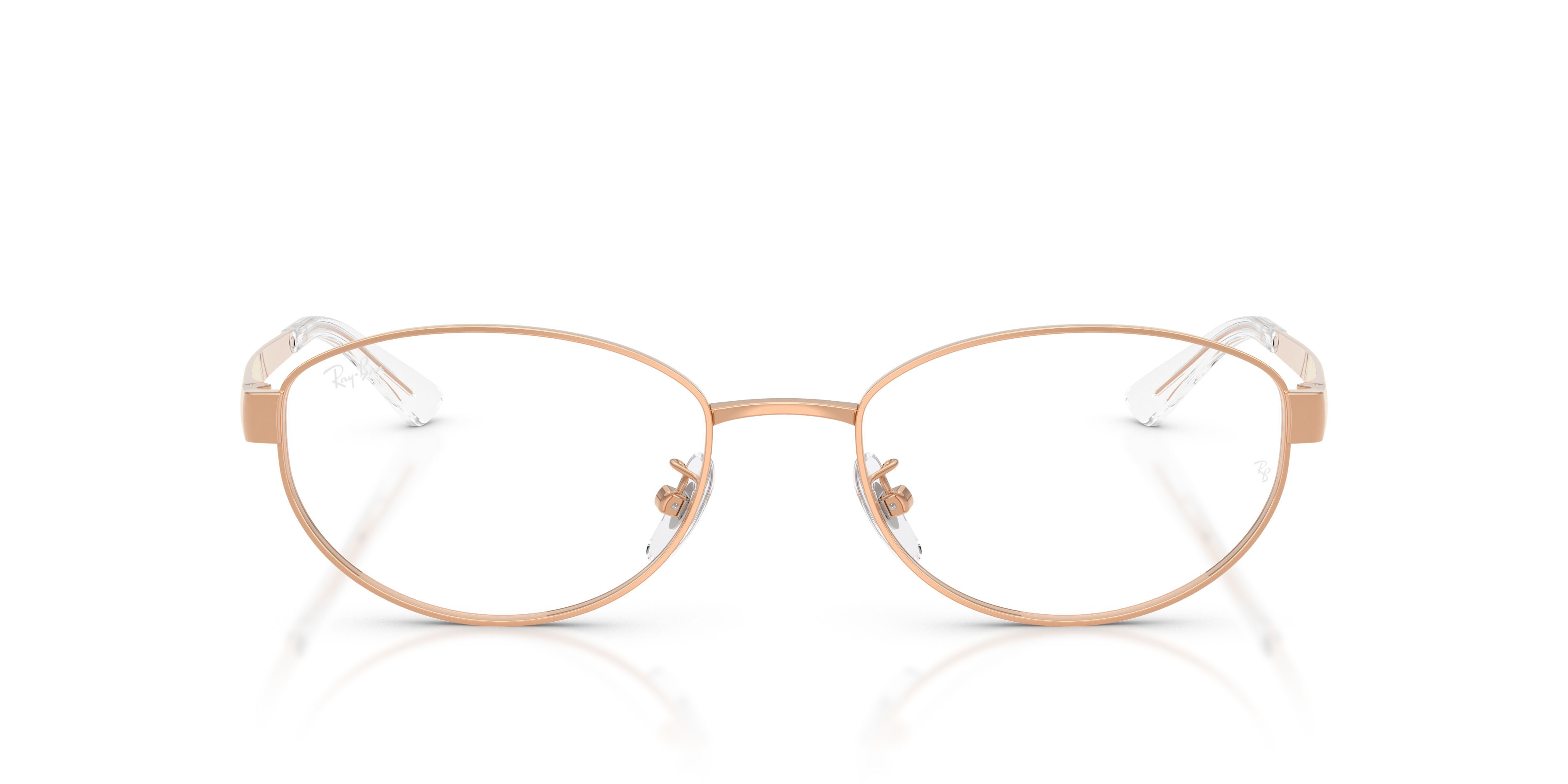 Occhiali da vista Ray-Ban RX 3774VD (3094) - RB 3774VD 3094 colore oro rose forma ovale lenti trasparente