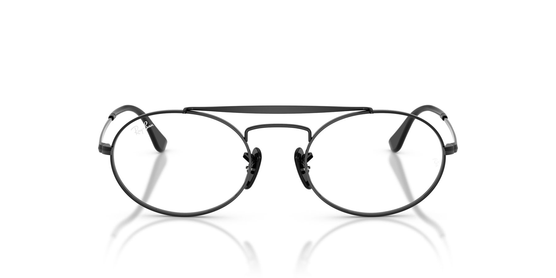 Occhiali da vista Ray-Ban Scuderia Ferrari RX 3775VM (F134) - RB 3775VM F134 colore nero forma ovale lenti trasparente