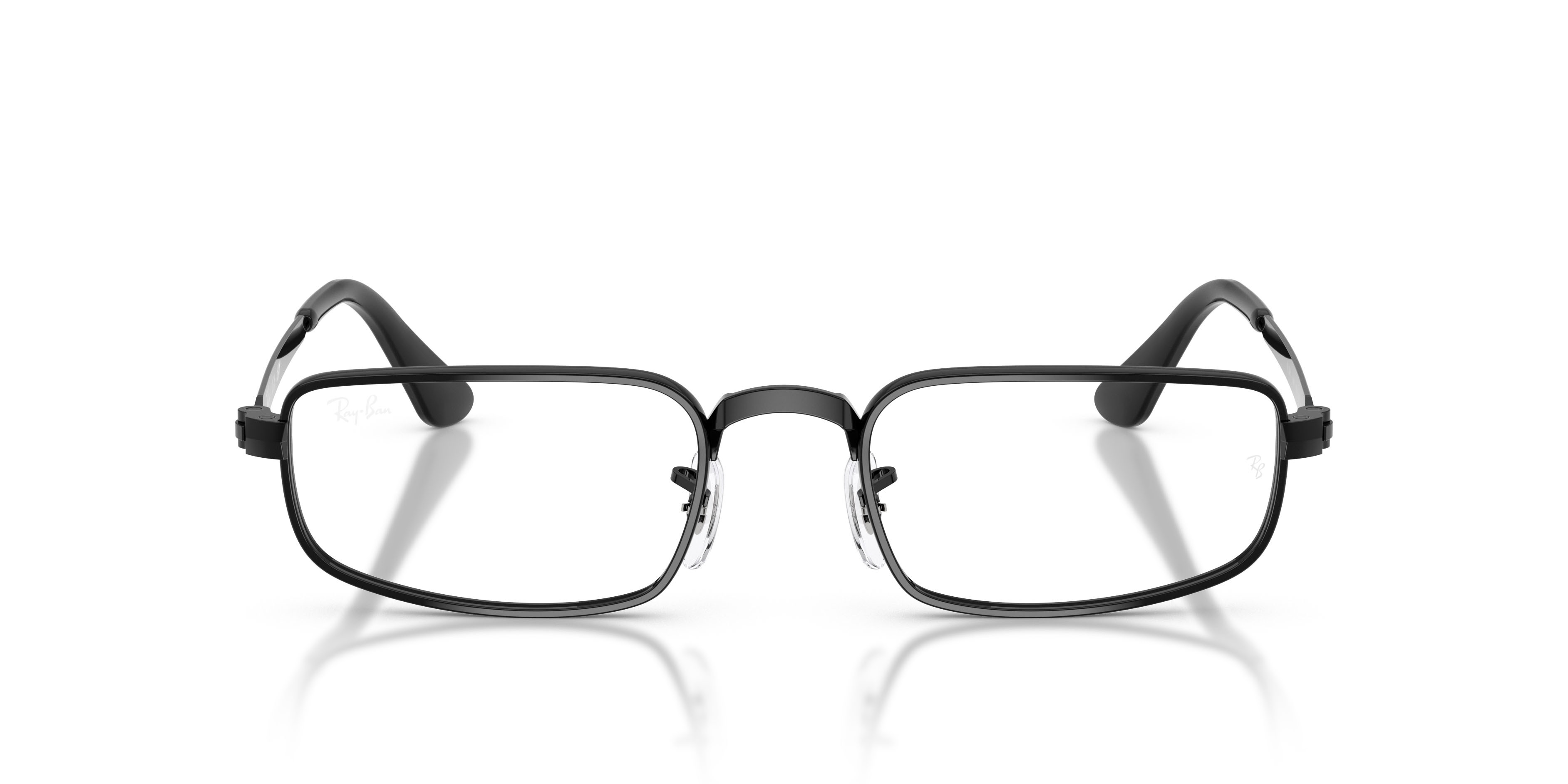 Occhiali da vista Ray-Ban ASAP Rocky RX 3927V (2509) - RB 3927V 2509 colore nero forma ovale lenti trasparente