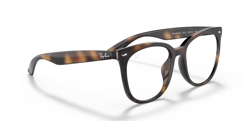 Occhiali da vista Ray-Ban RX 4379VD (2012) - RB 4379VD 2012 colore havana forma quadrato lenti trasparente