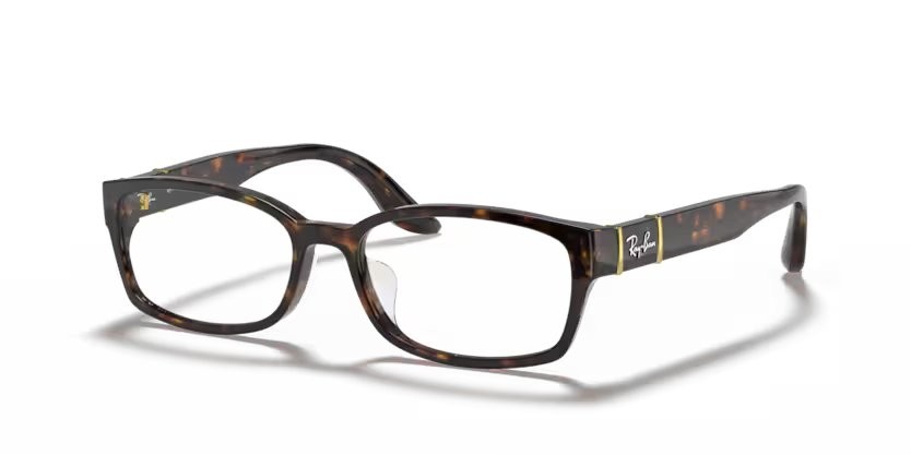 Brillen Ray-Ban RX 5198 (2345) - RB 5198 2345 farbe tartarugato form quadratisch gläser trasparente