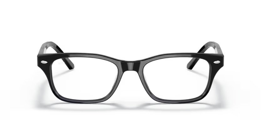 Eyeglasses Ray-Ban RX 5345D (2000) - RB 5345D 2000 color nero shape square lenses lente demo