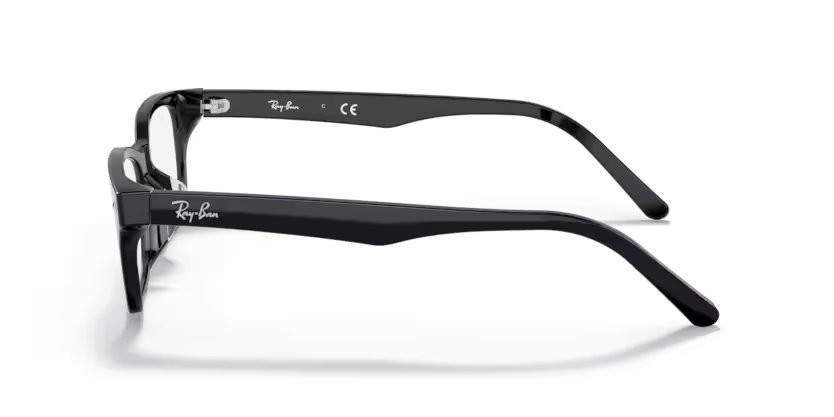 Eyeglasses Ray-Ban RX 5345D (2000) - RB 5345D 2000 color nero shape square lenses lente demo