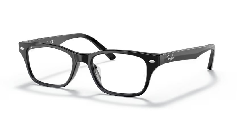 Eyeglasses Ray-Ban RX 5345D (2000) - RB 5345D 2000 color nero shape square lenses lente demo