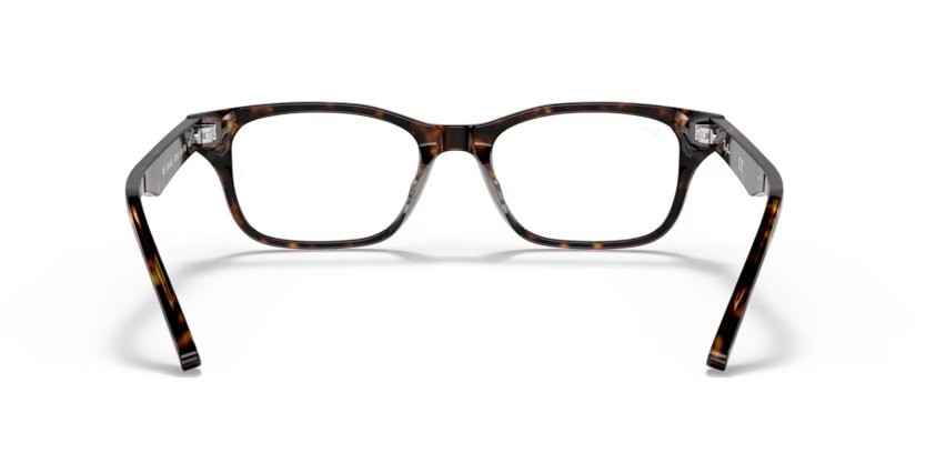 Eyeglasses Ray-Ban RX 5345D (2012) - RB 5345D 2012 color havana scuro shape square lenses lente demo