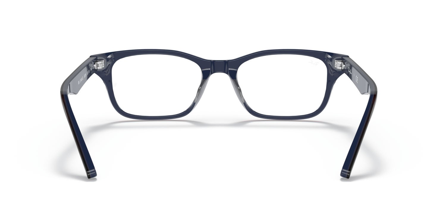 Occhiali da vista Ray-Ban RX 5345D (5076) - RB 5345D 5076 colore marrone forma quadrato lenti lente demo