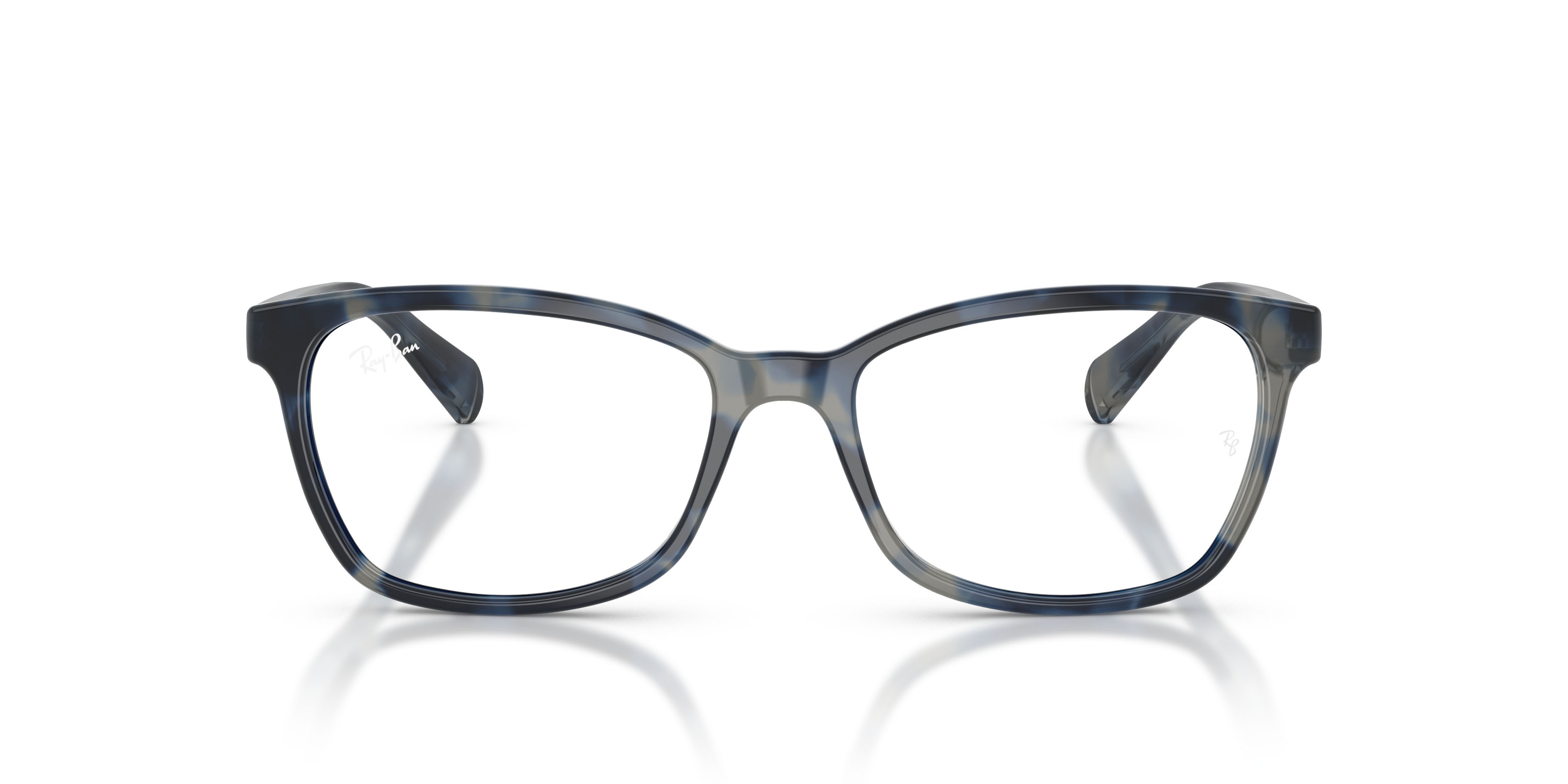 Occhiali da vista Ray-Ban RX 5362 (8482) - RB 5362 8482 colore opal blue havana forma farfalla lenti trasparente